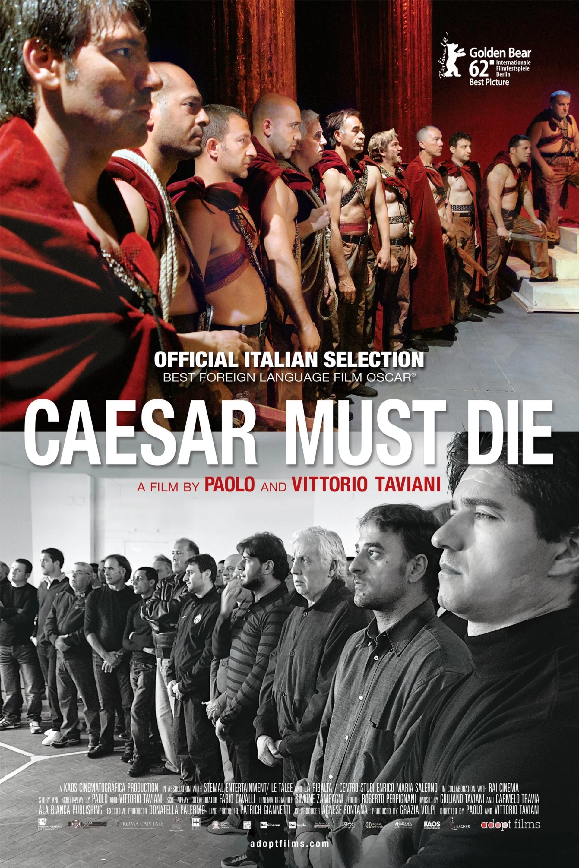 دانلود فیلم سزار باید بمیرد (Caesar Must Die 2012)