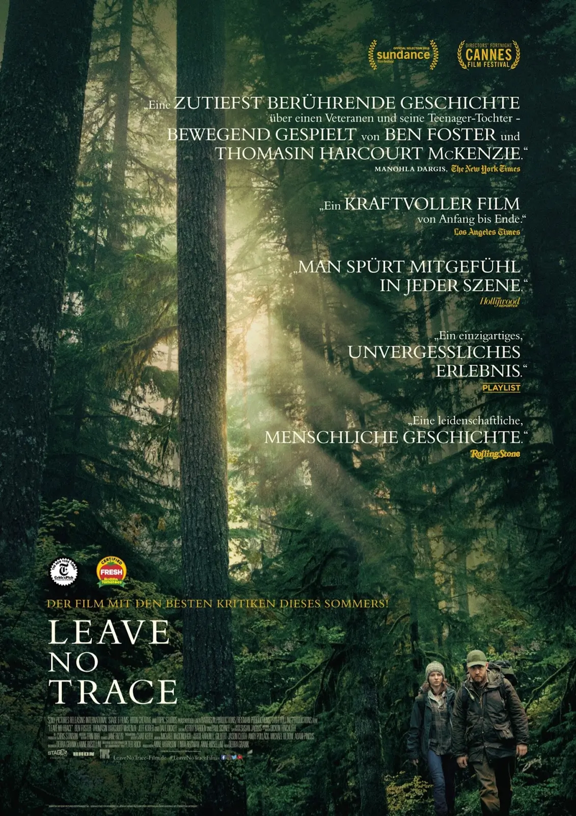 دانلود فیلم ردی به جا نگذار (Leave No Trace 2018)
