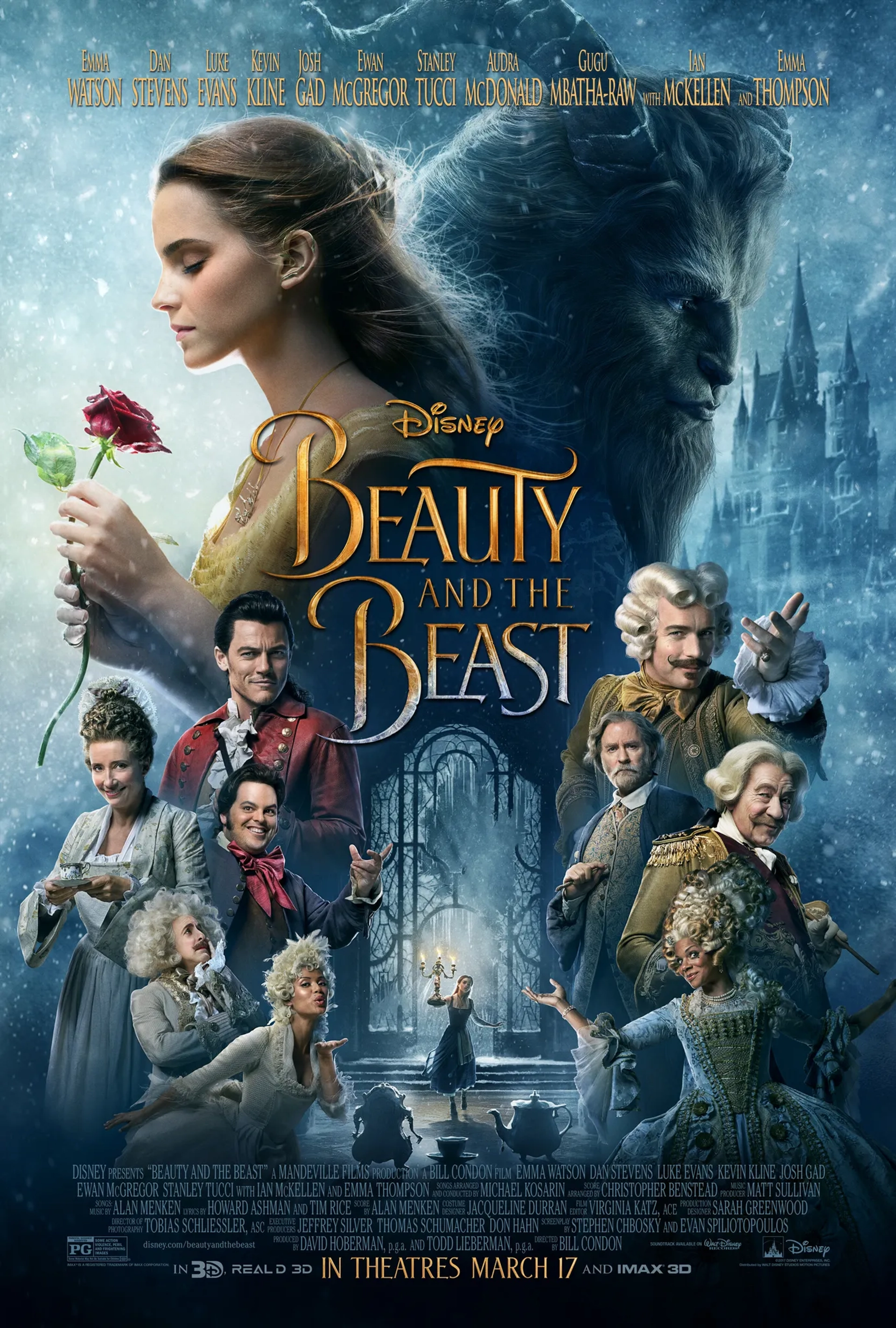 دانلود فیلم دیو و دلبر (Beauty and the Beast 2017)