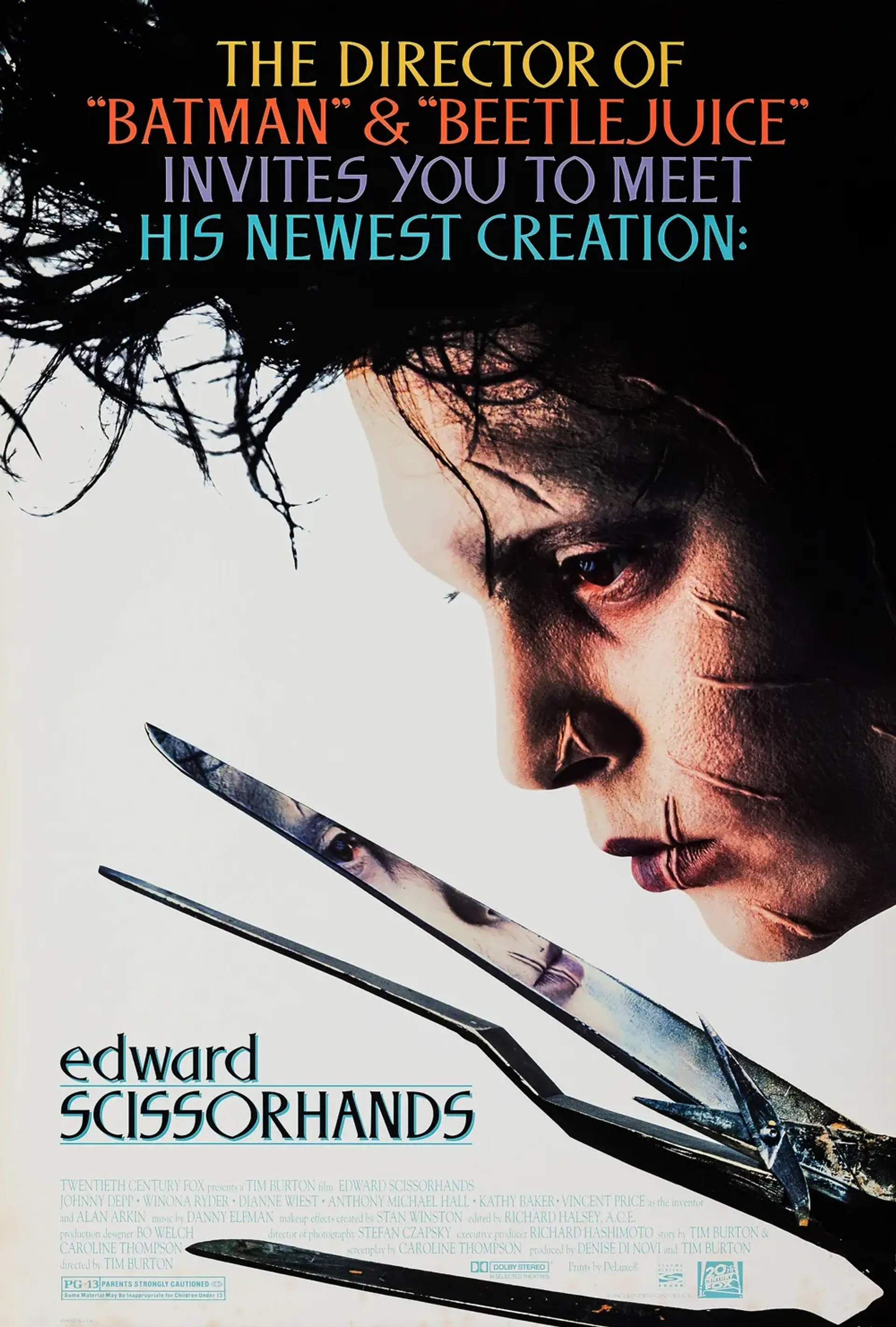 دانلود فیلم ادوارد دست قیچی (Edward Scissorhands 1990)