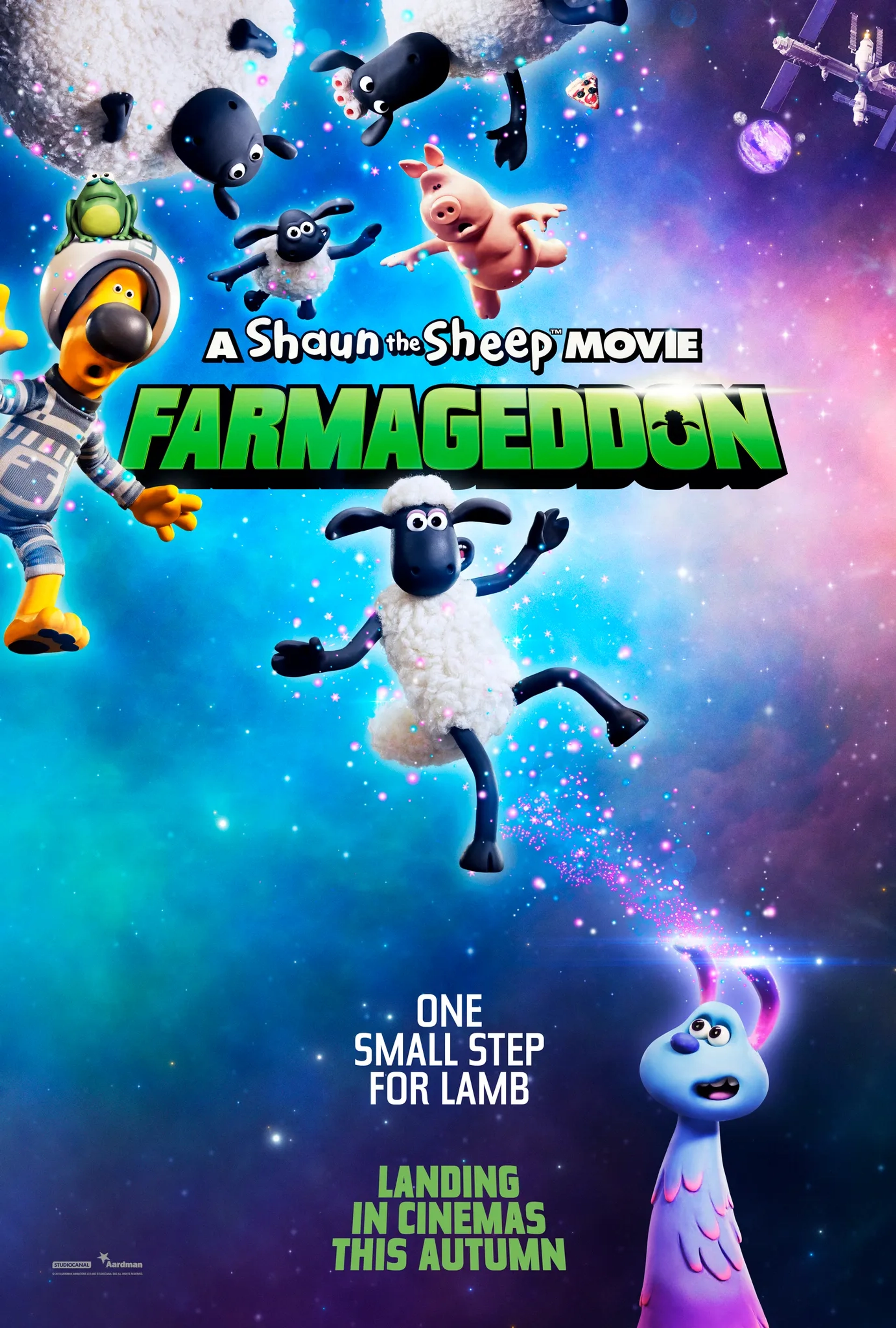 دانلود انیمیشن بره ناقلا (A Shaun the Sheep Movie: Farmageddon 2019)