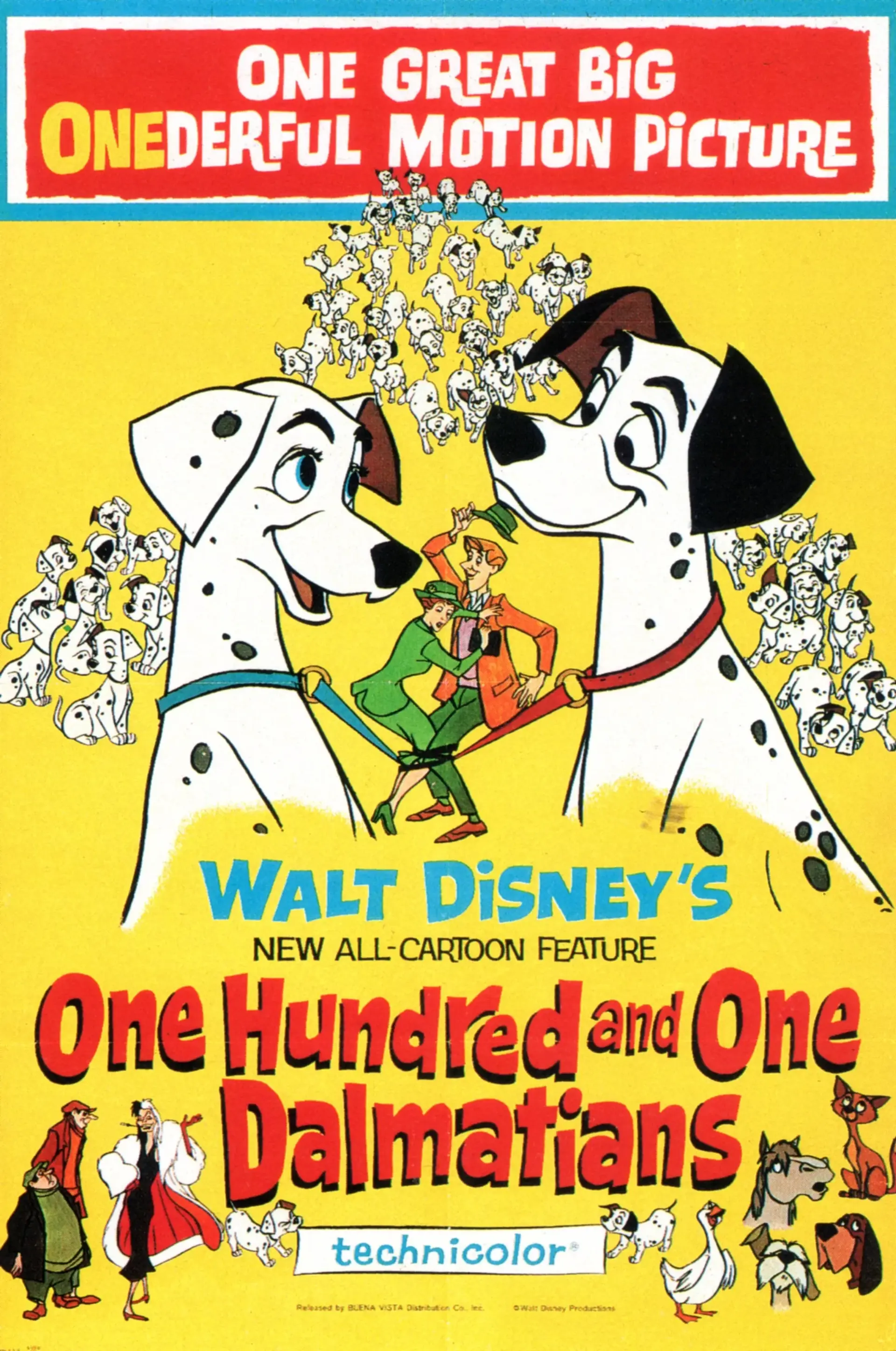 دانلود انیمیشن 101 سگ خال دار (101 Dalmatians 1961)