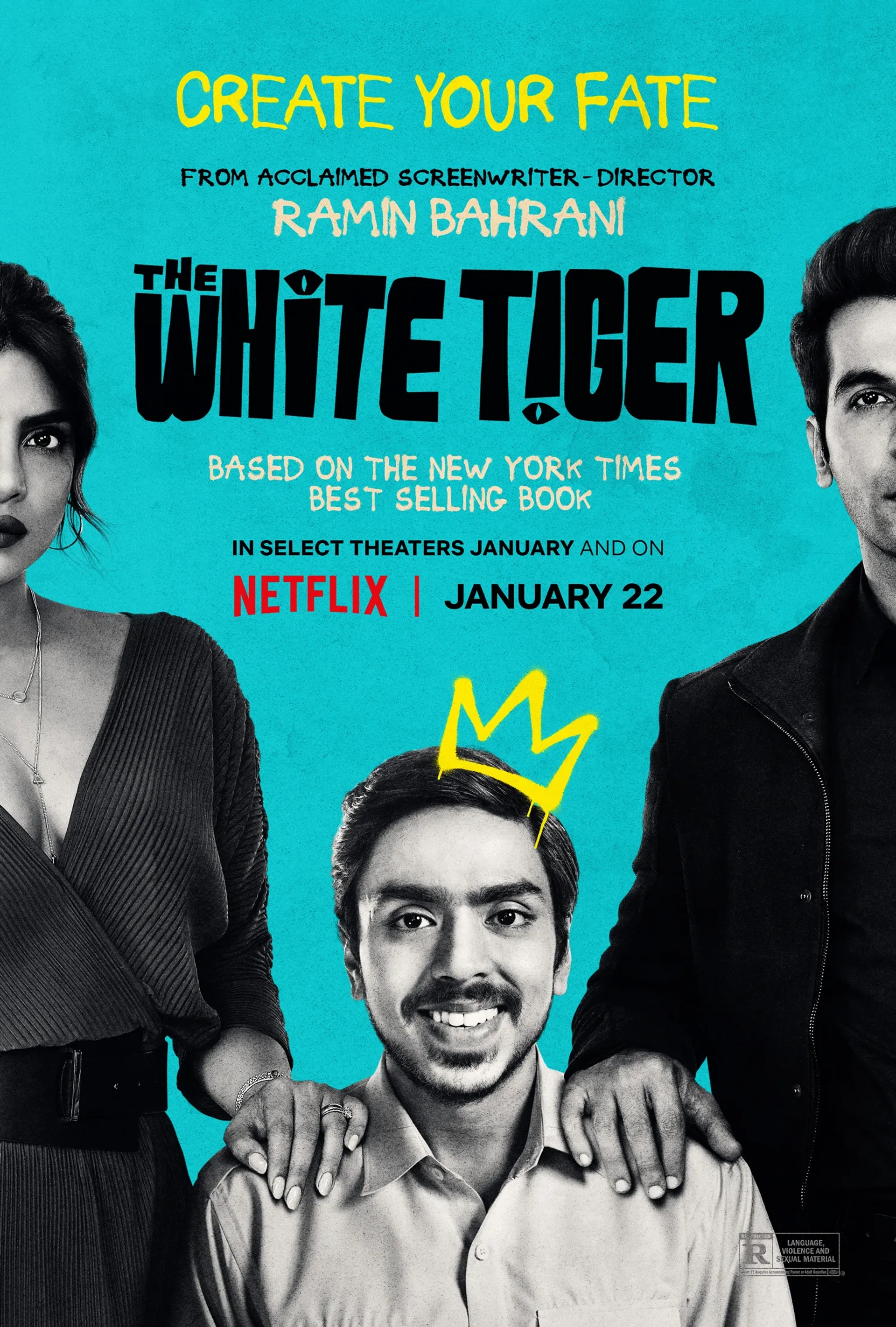 دانلود فیلم ببر سفید (The White Tiger 2021)