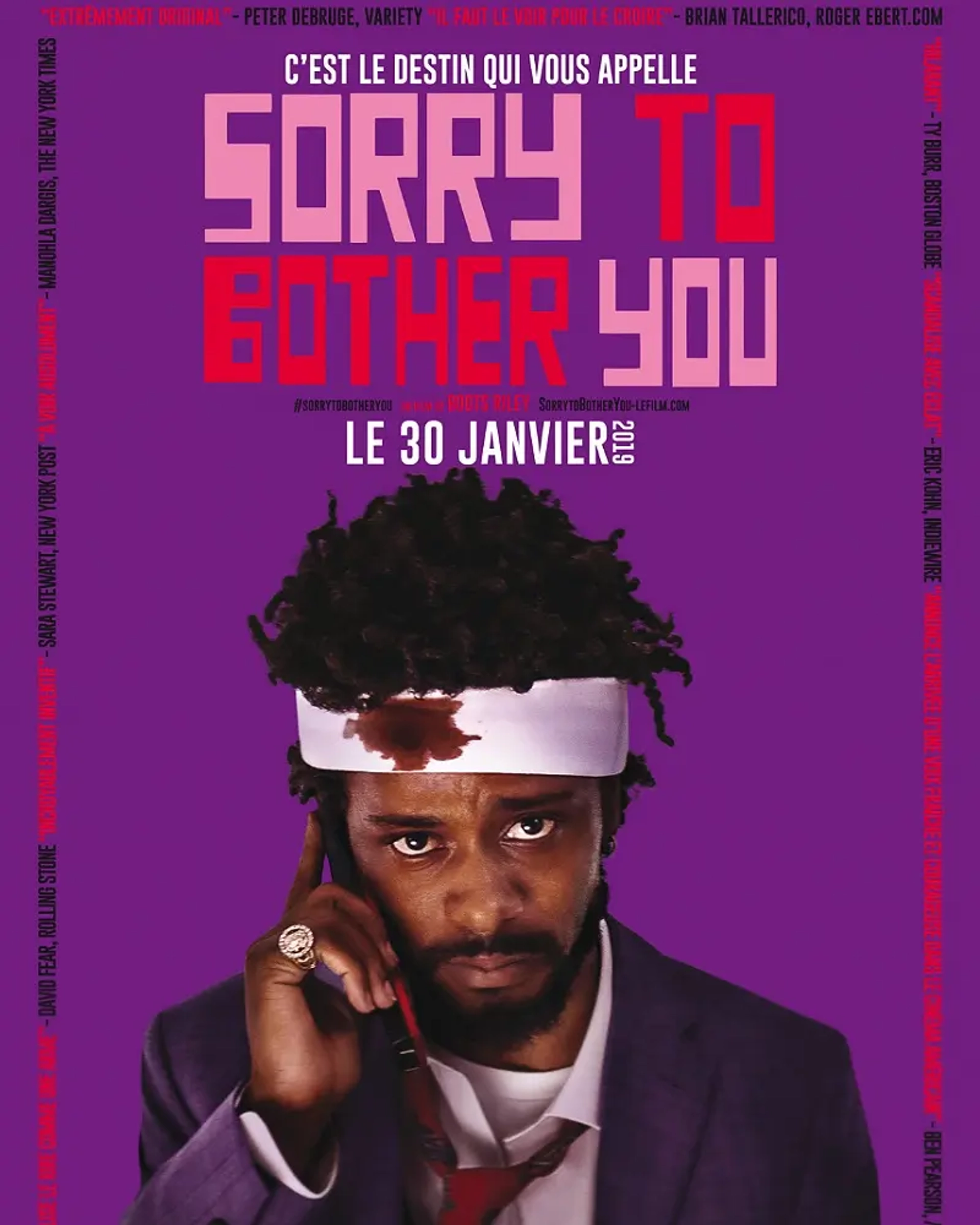 دانلود فیلم ببخشید مزاحم شما شدم (Sorry to Bother You 2018)
