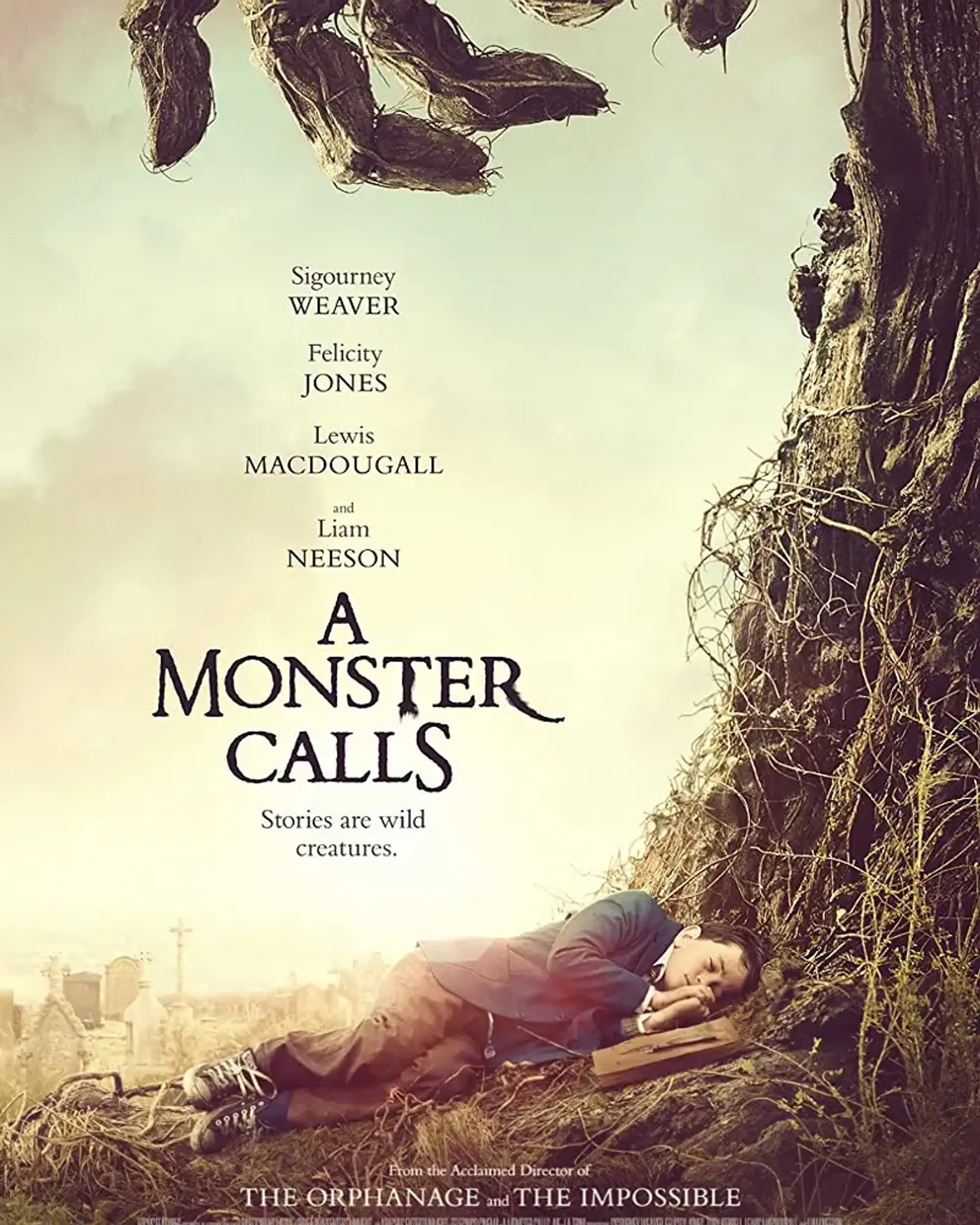 دانلود فیلم هیولایی فرا می خواند (A Monster Calls 2016)