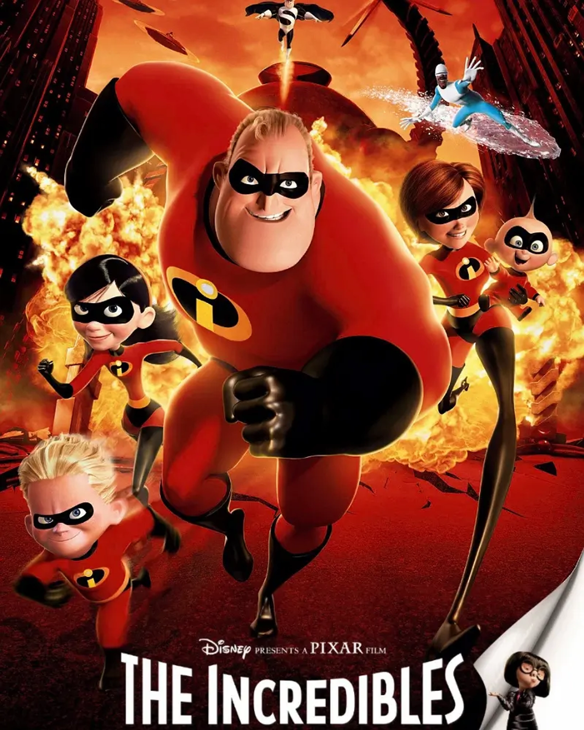 دانلود انیمیشن شگفت انگیزان ۱ (2004) (The Incredibles 2004)