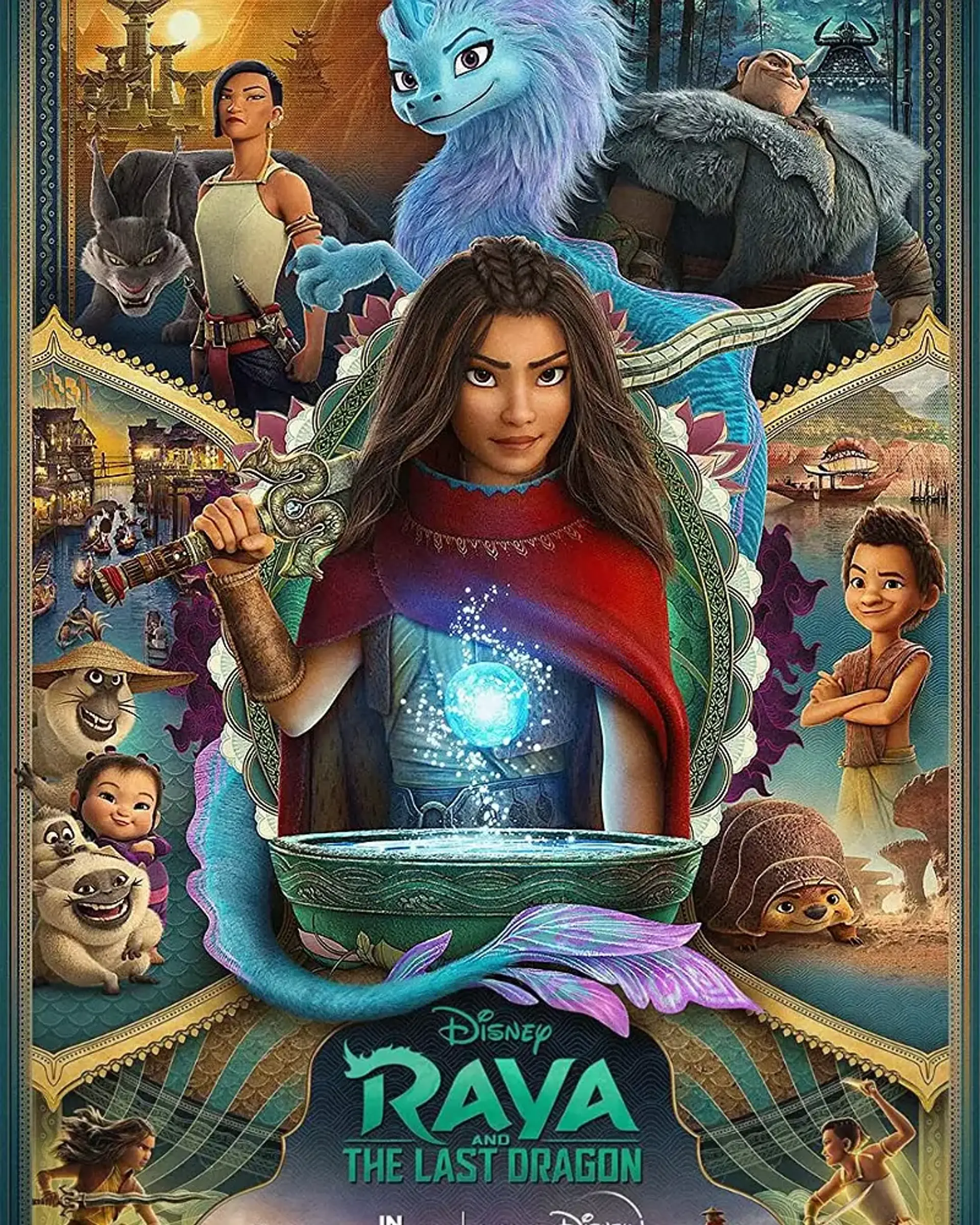 انیمیشن رایا و آخرین اژدها (Raya and the Last Dragon 2021)