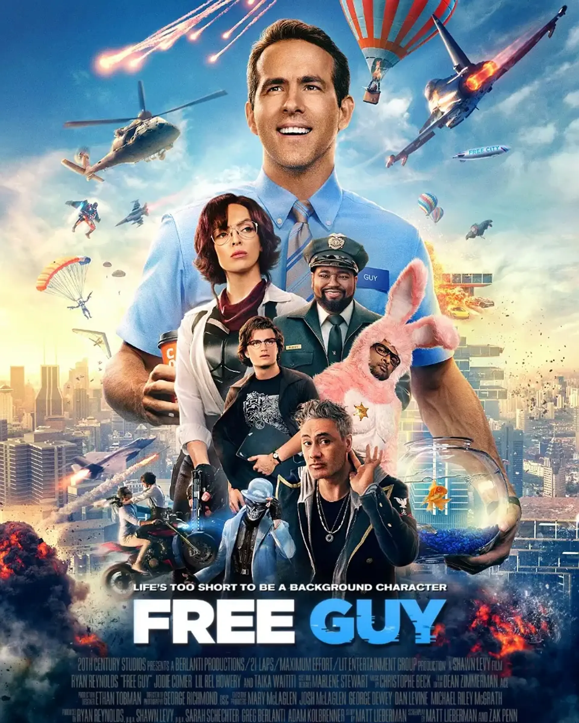 دانلود فیلم مرد آزاد (Free Guy 2021)