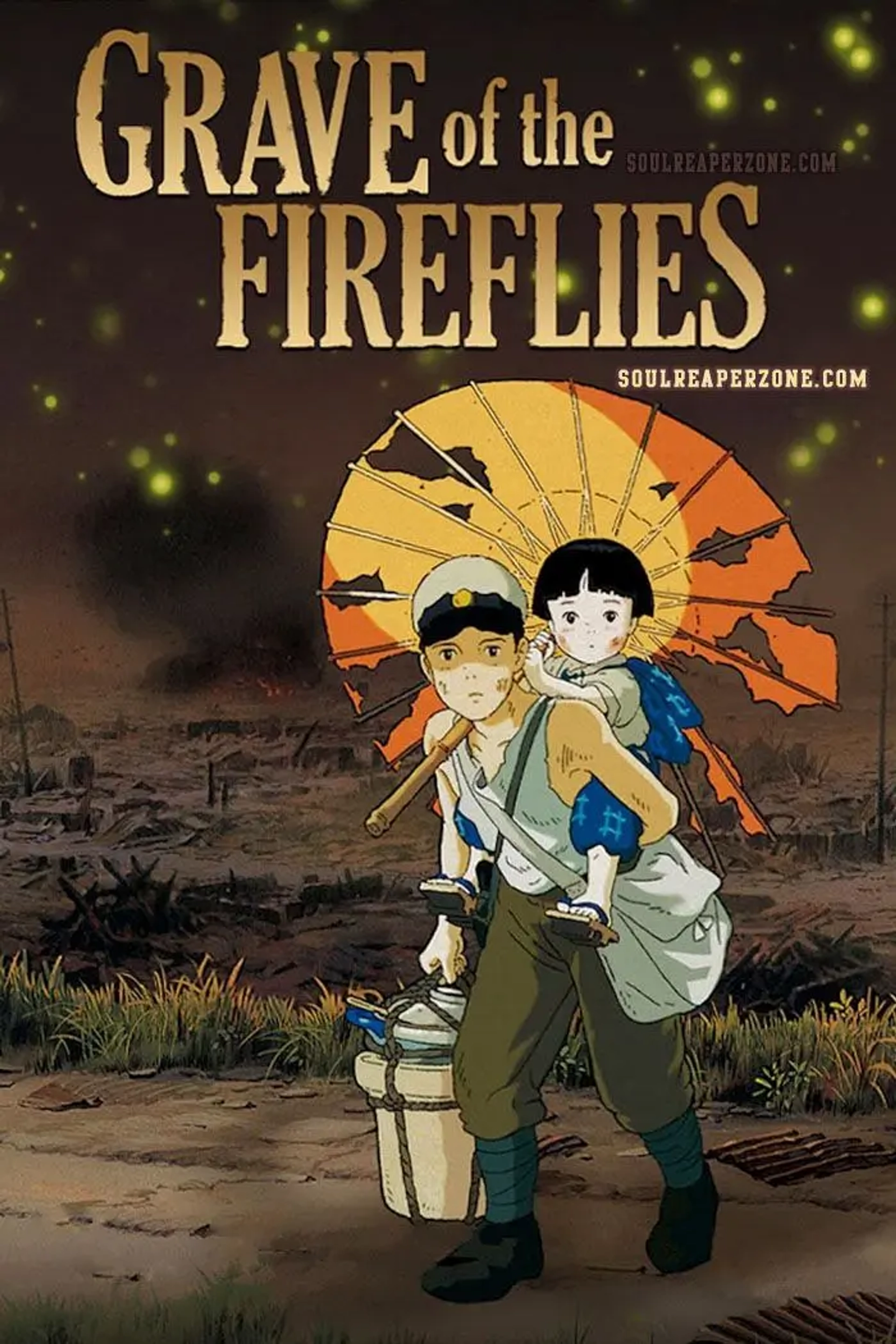 دانلود انیمه مدفن کرم های شب تاب (1988 Grave of the Fireflies)
