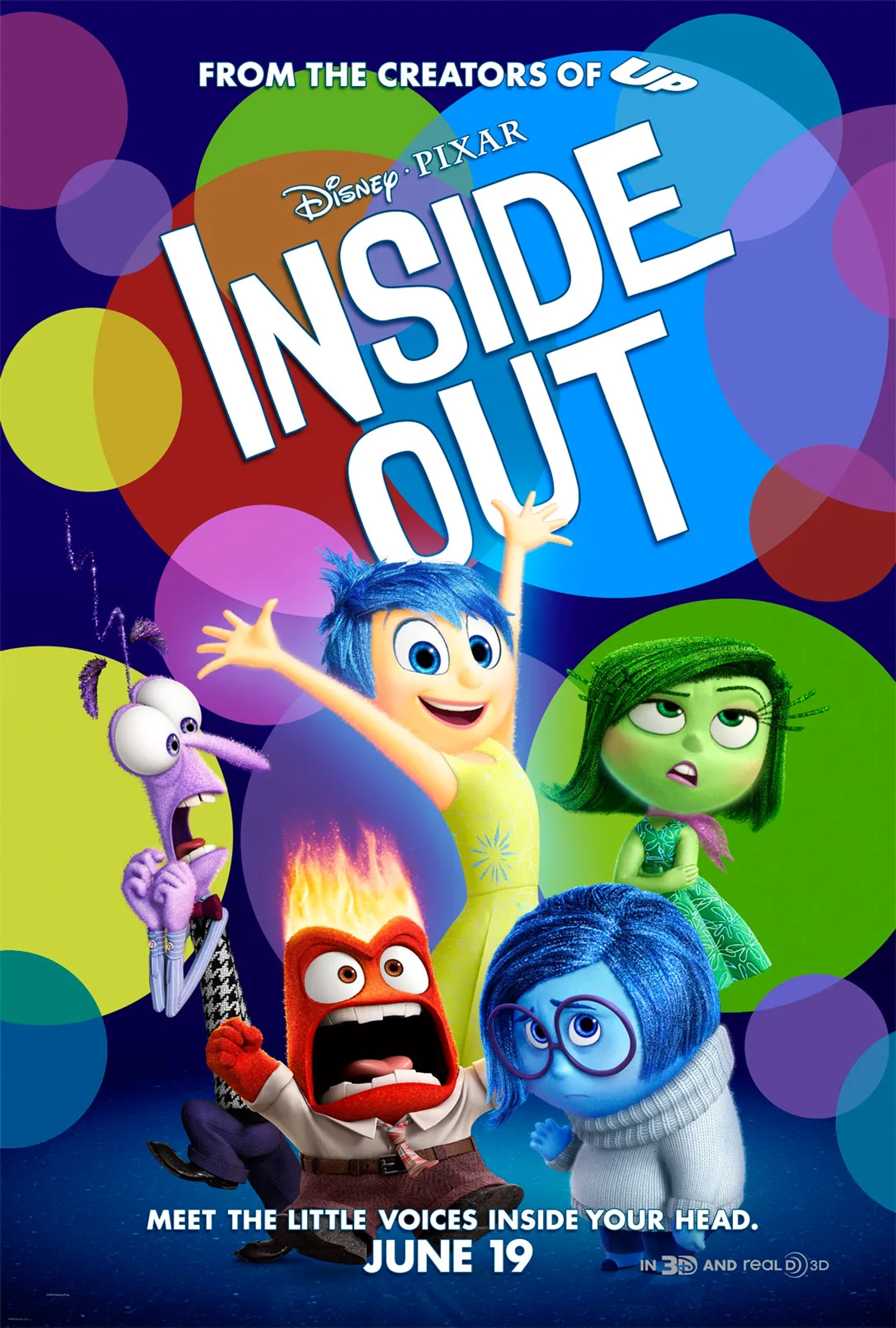 دانلود انیمیشن درون و بیرون (2015 Inside Out)