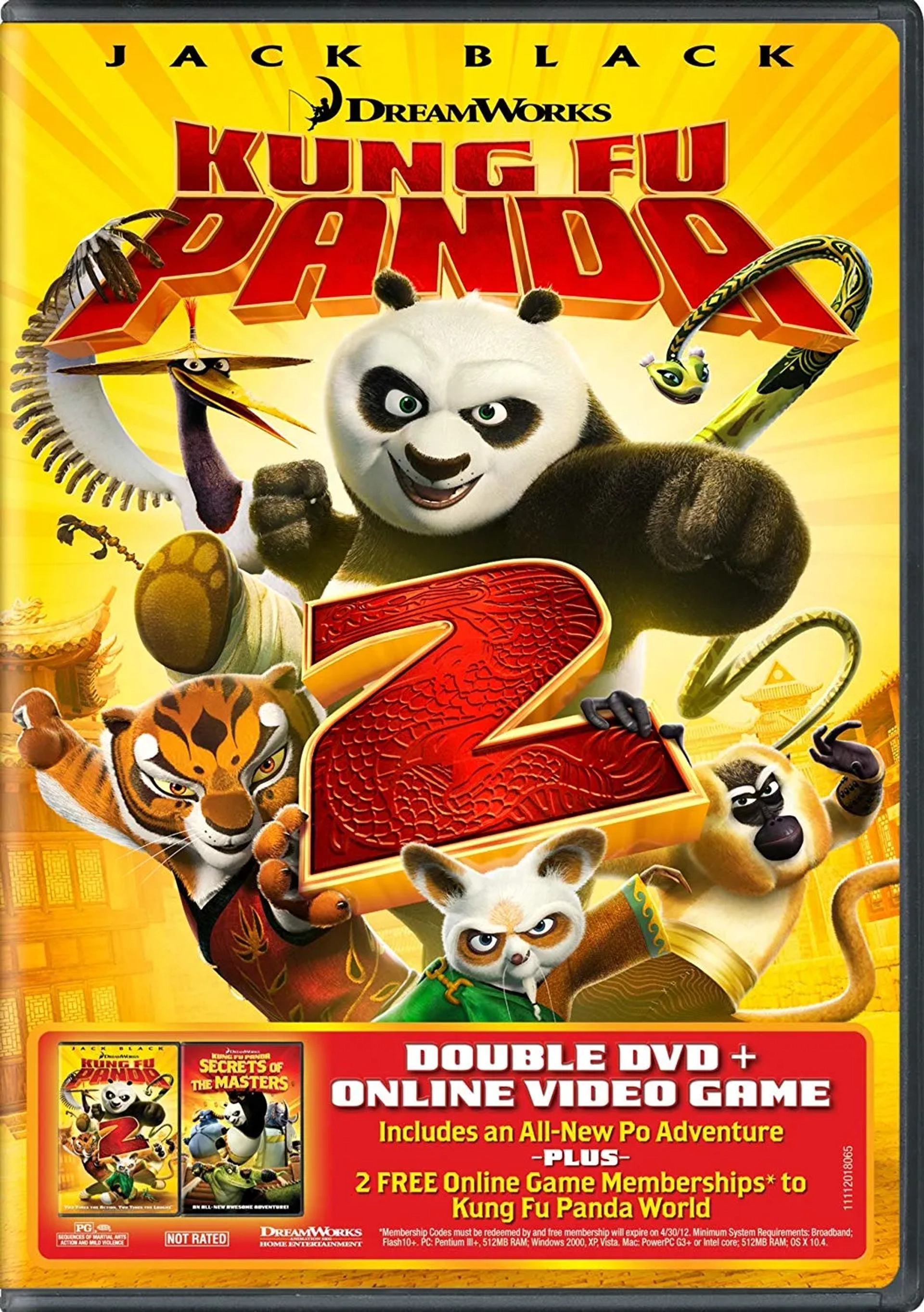 انیمیشن پاندای کونگ‌ فوکار: اسرار استادان (Kung Fu Panda: Secrets of the Masters 2011)