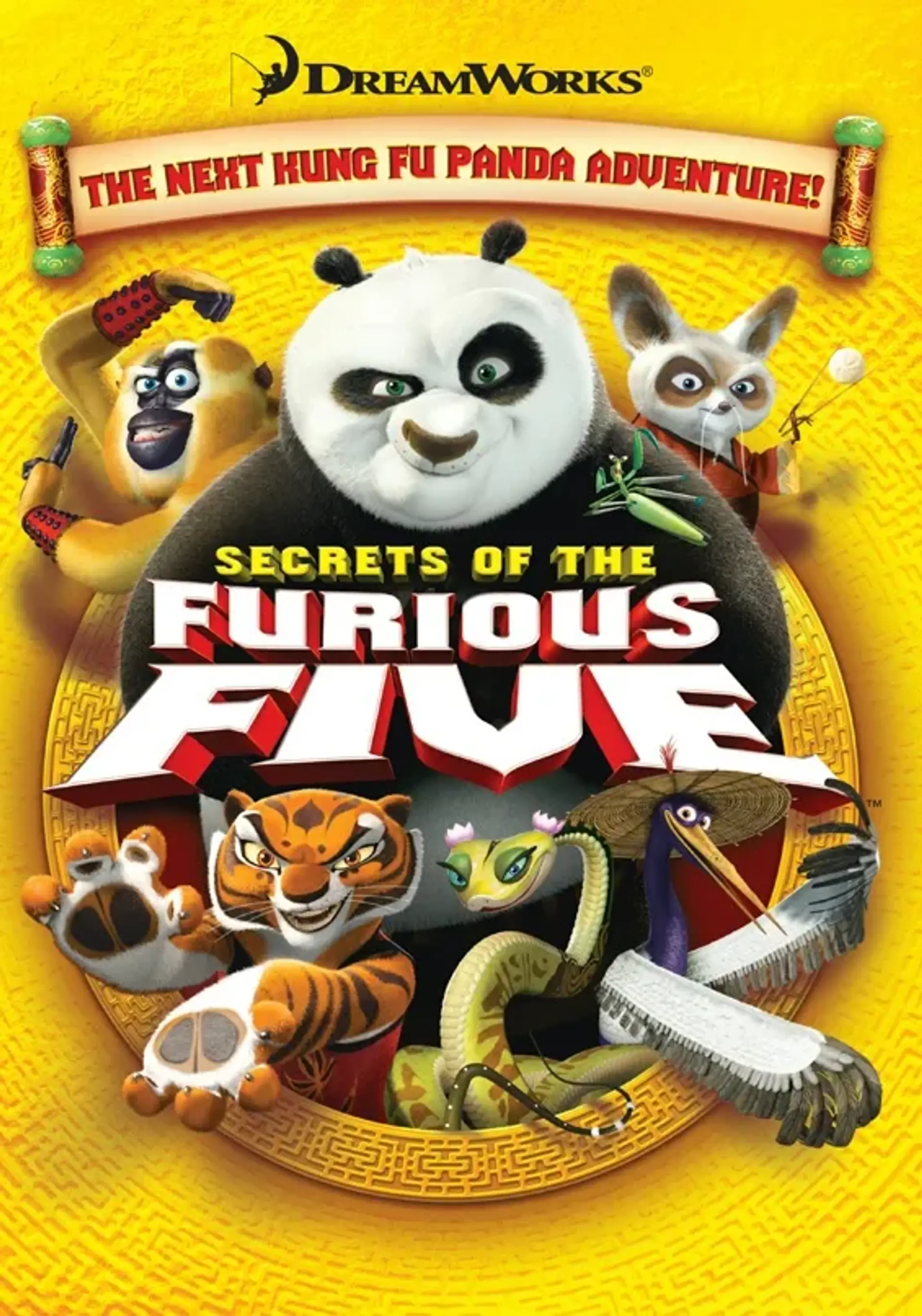 انیمیشن پاندای کونگ فو کار: رازهای پنج جنگجو (Kung Fu Panda: Secrets of the Furious Five 2008)