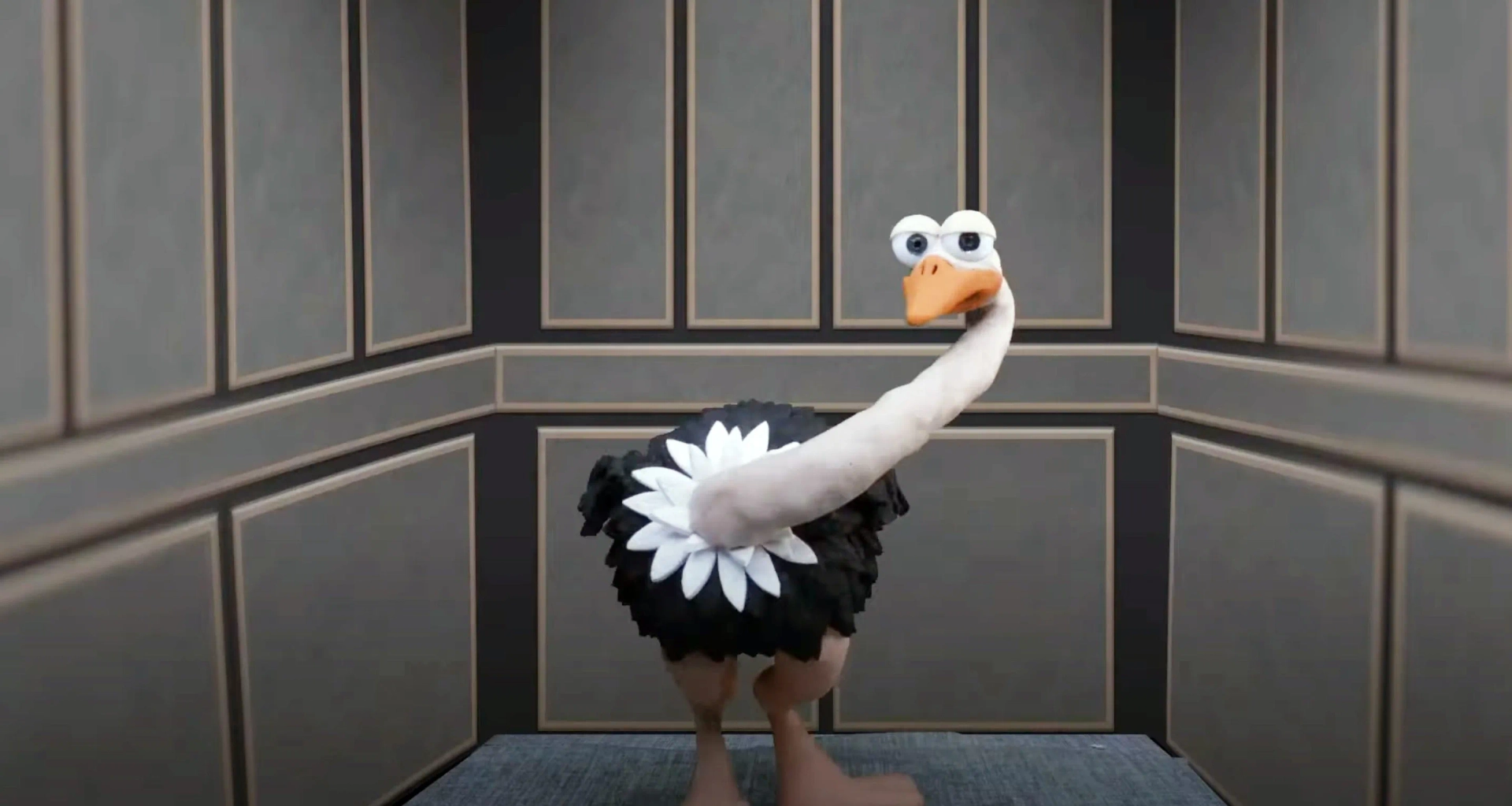 دانلود انیمیشن شترمرغی به من گفت دنیا ساختگی است و من فکر می کنم آن را باور دارم (An Ostrich Told Me the World Is Fake and I Think I Believe It)