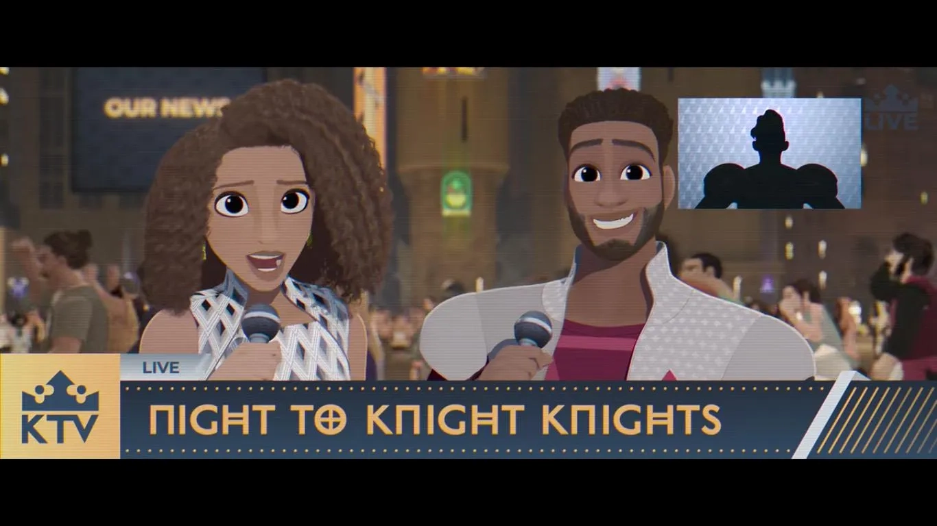 RuPaul and Indya Moore in Nimona (2023)