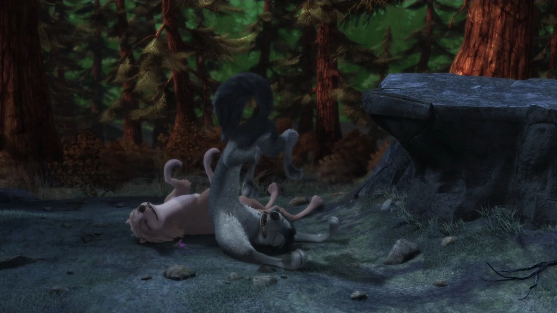 Justin Long and Hayden Panettiere in Alpha and Omega (2010)