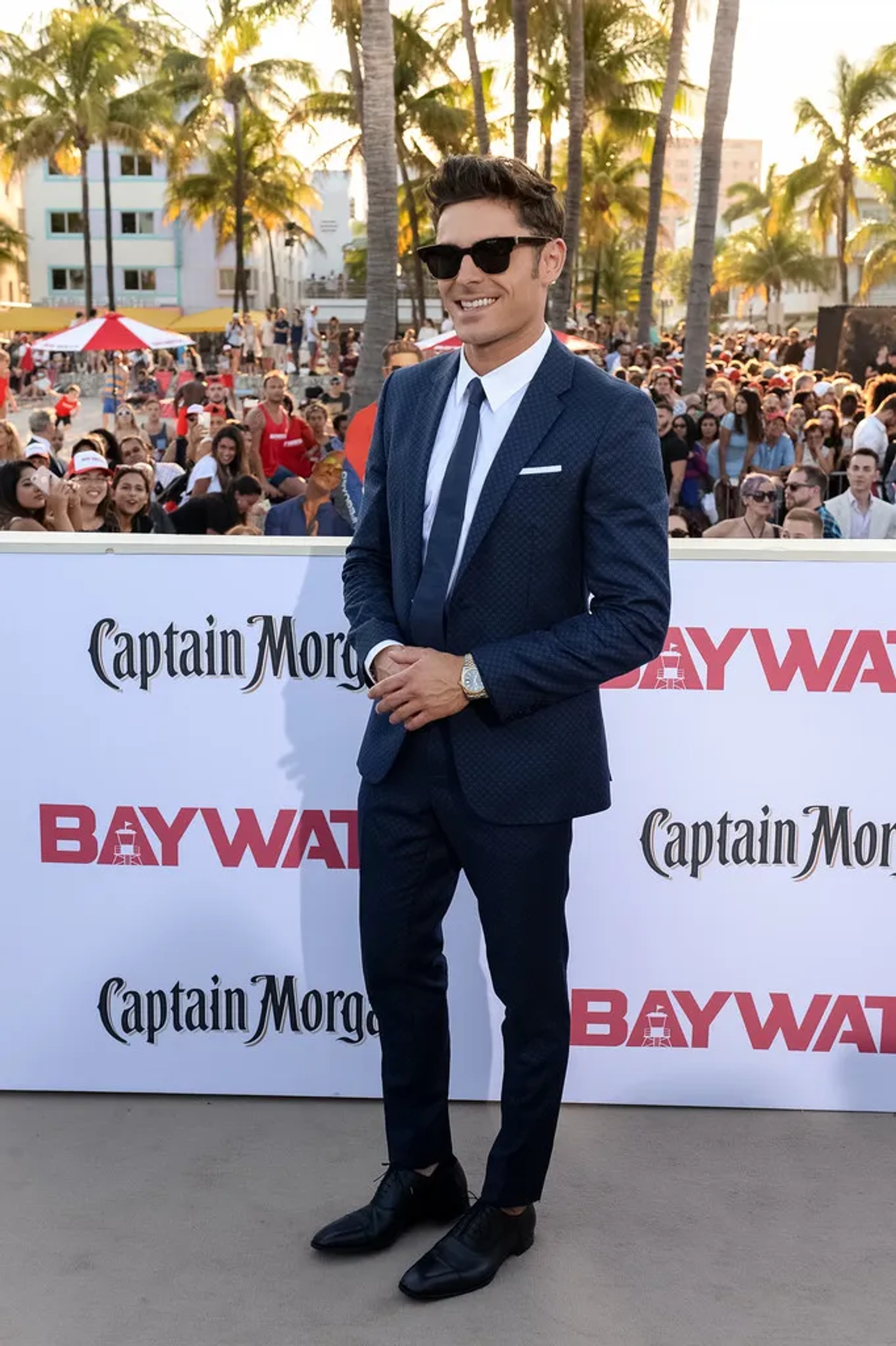 Zac Efron at an event for Baywatch (2017)