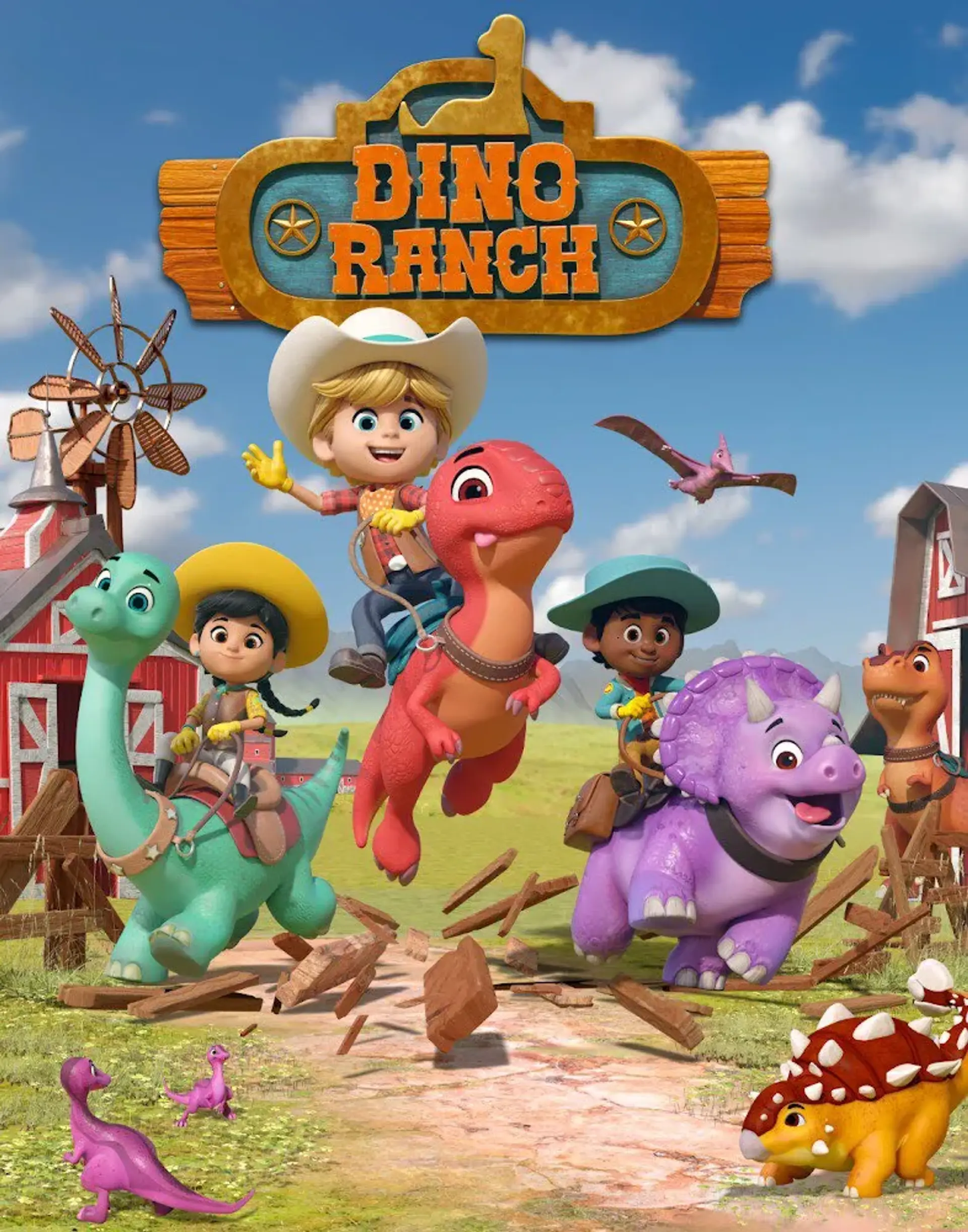 انیمیشن مزرعه دایناسورها (Dino Ranch 2021)