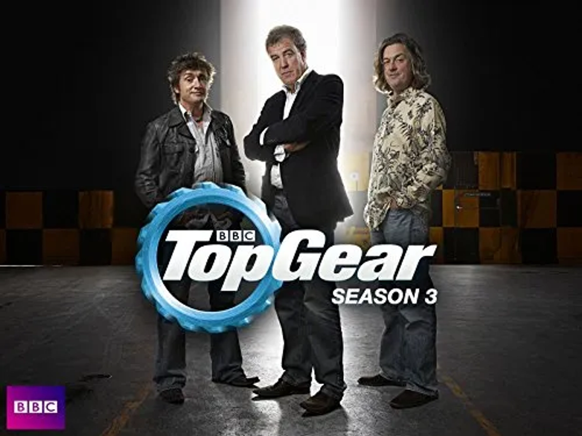 Jeremy Clarkson, James May, and Richard Hammond in Top Gear: Clarkson vs. the Chrysler Crossfire (2003)