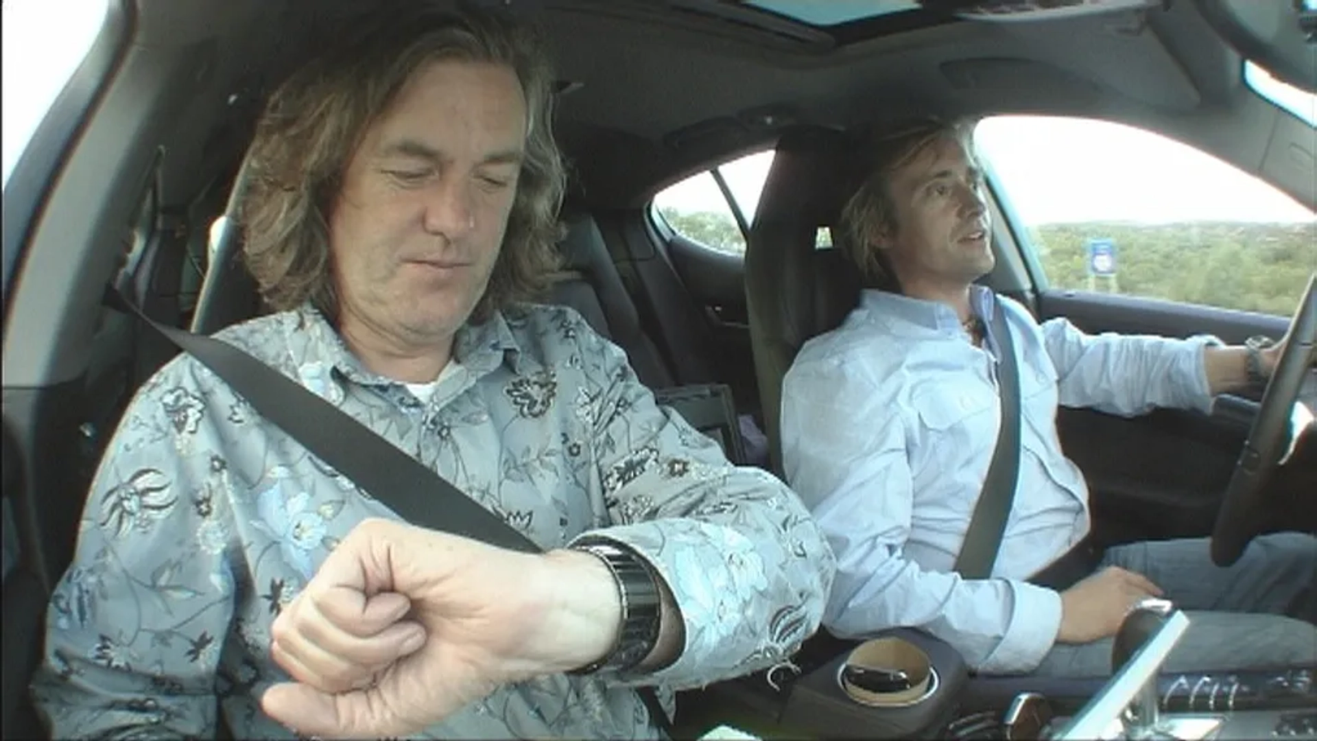 James May and Richard Hammond in Top Gear (2002)