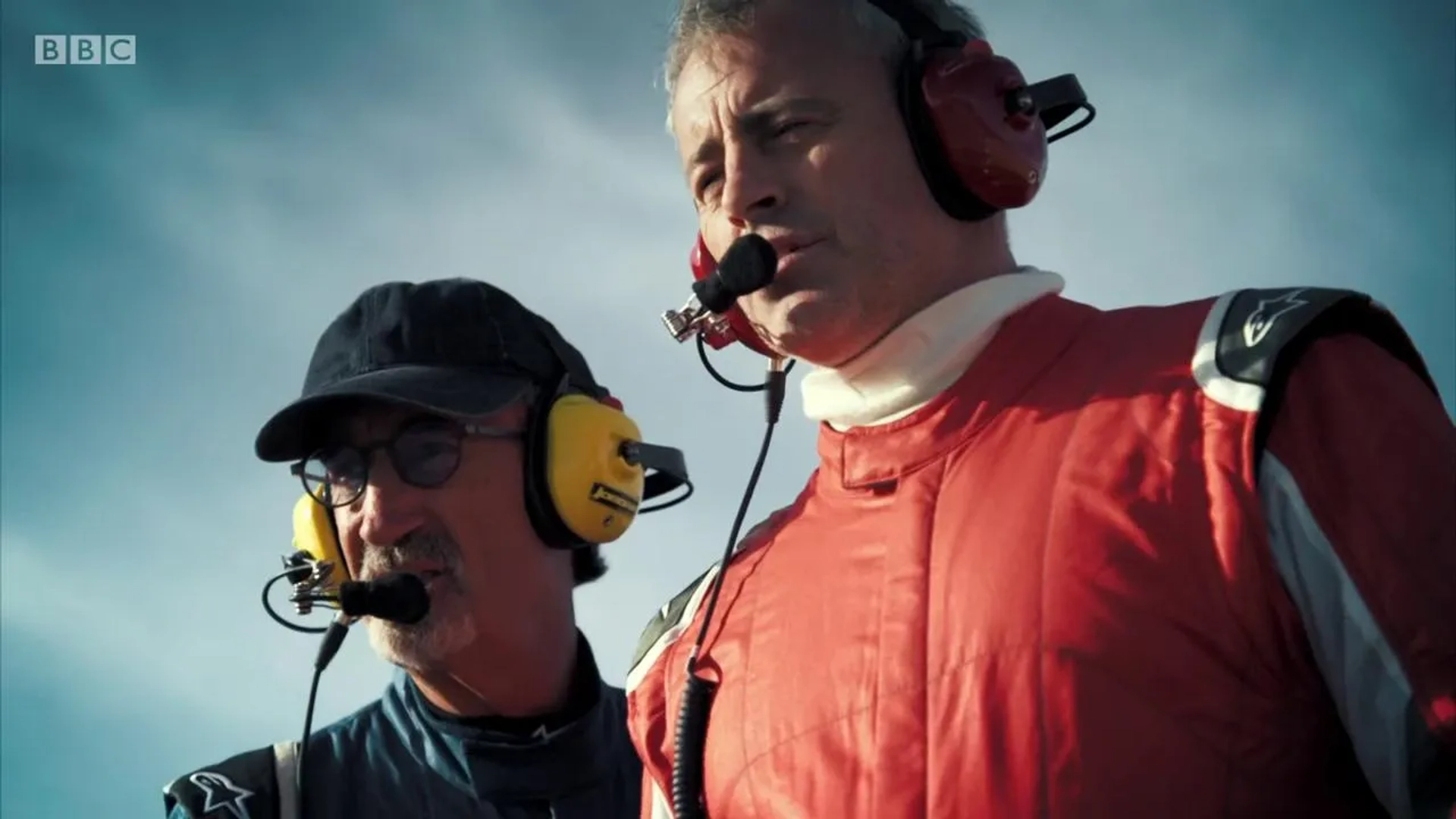 Matt LeBlanc and Eddie Jordan in Top Gear: A Tribute To Sabine Schmitz (2021)