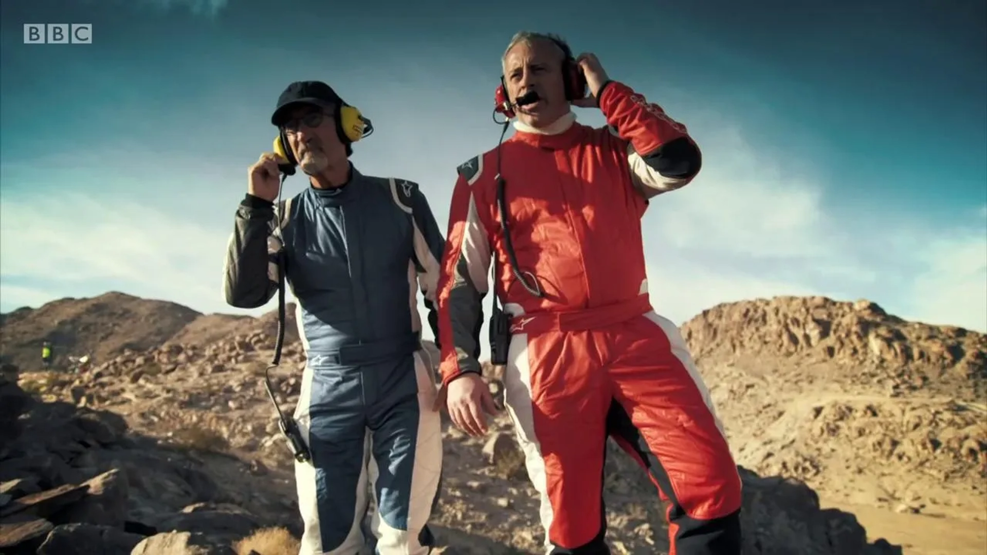 Matt LeBlanc and Eddie Jordan in Top Gear: A Tribute To Sabine Schmitz (2021)