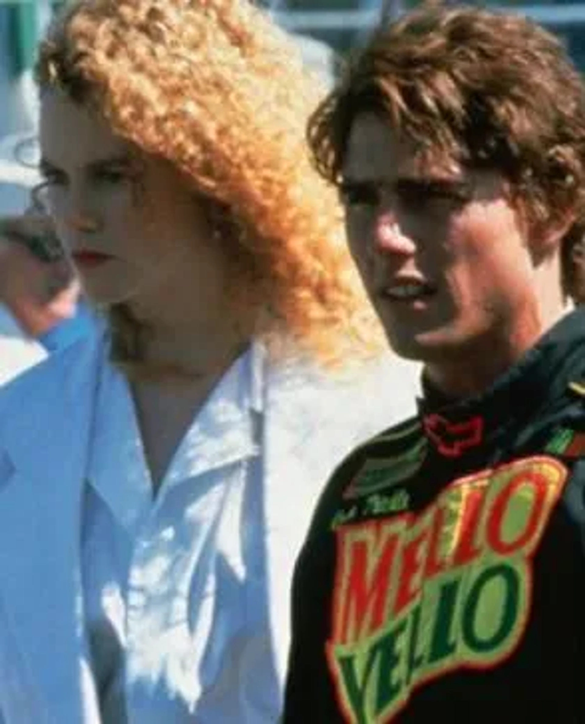 Tom Cruise and Nicole Kidman in Days of Thunder (1990)