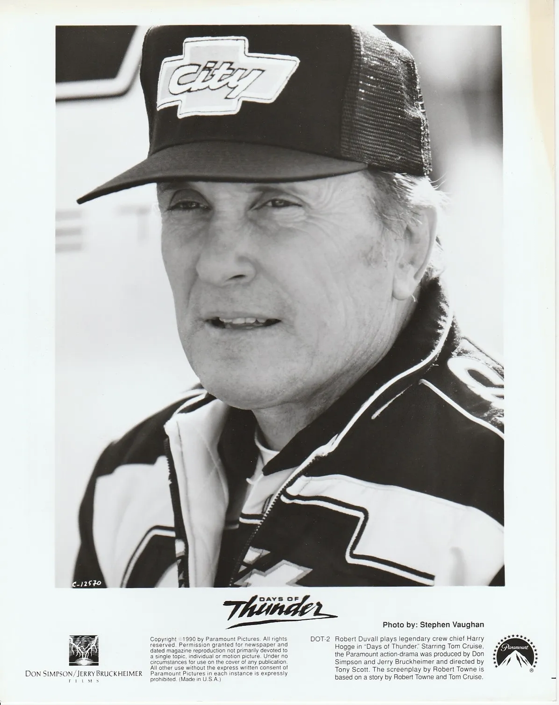 Robert Duvall in Days of Thunder (1990)