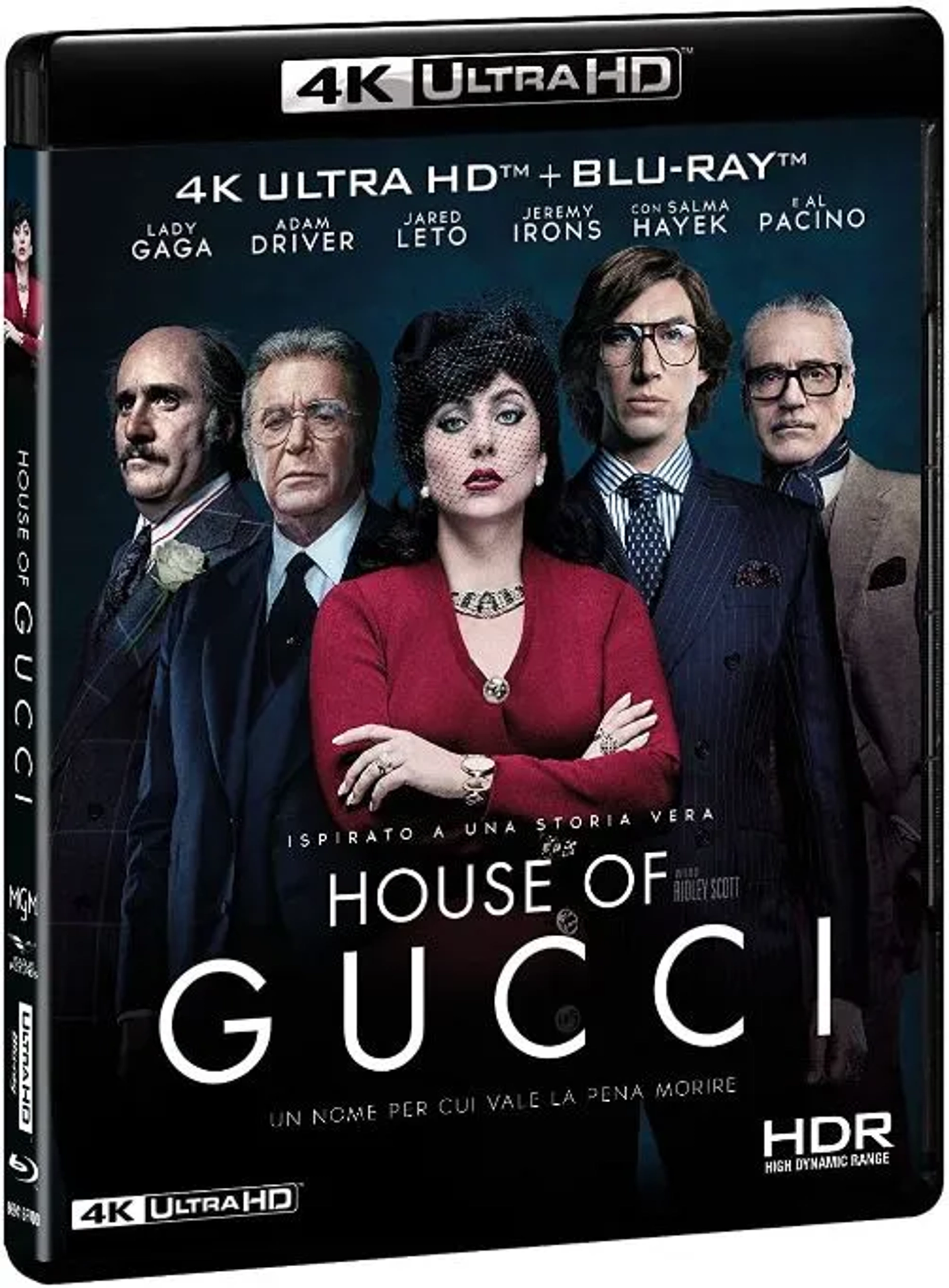 Al Pacino, Jeremy Irons, Jared Leto, Lady Gaga, and Adam Driver in House of Gucci (2021)