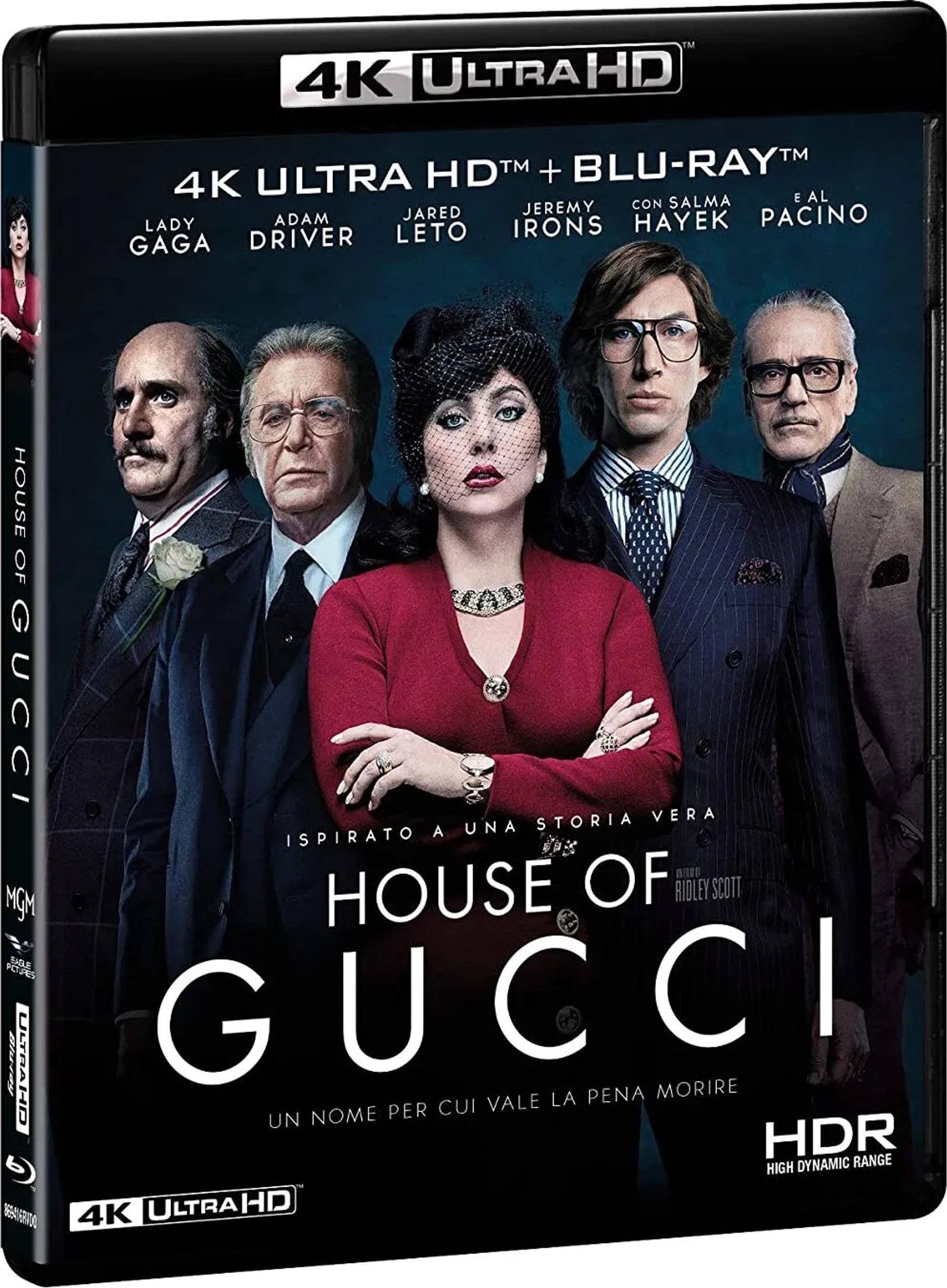 Al Pacino, Jeremy Irons, Jared Leto, Lady Gaga, and Adam Driver in House of Gucci (2021)