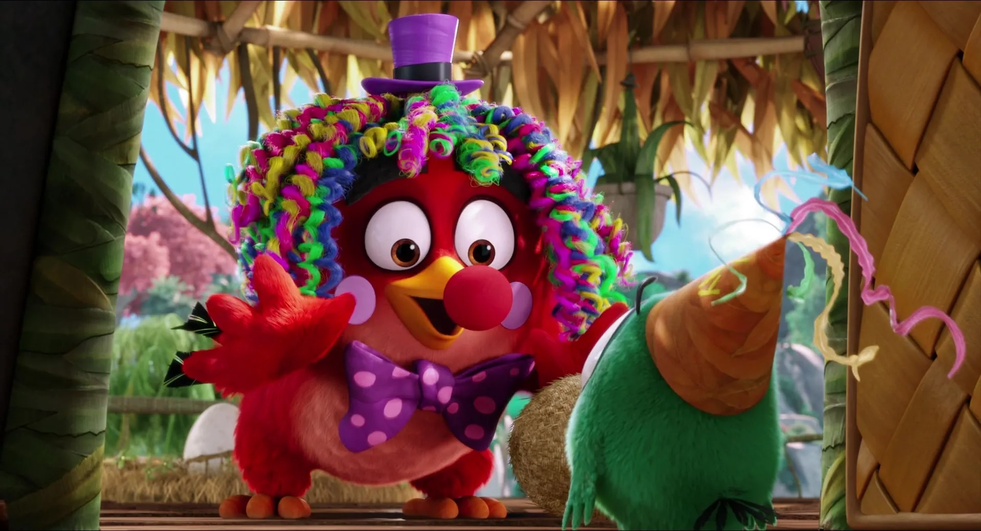 Jason Sudeikis and Ava Acres in The Angry Birds Movie (2016)