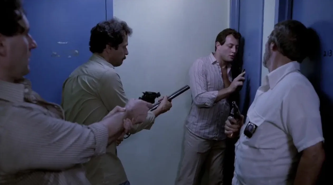 Sonny Grosso, Randy Jurgensen, and Ed O'Neill in Cruising (1980)