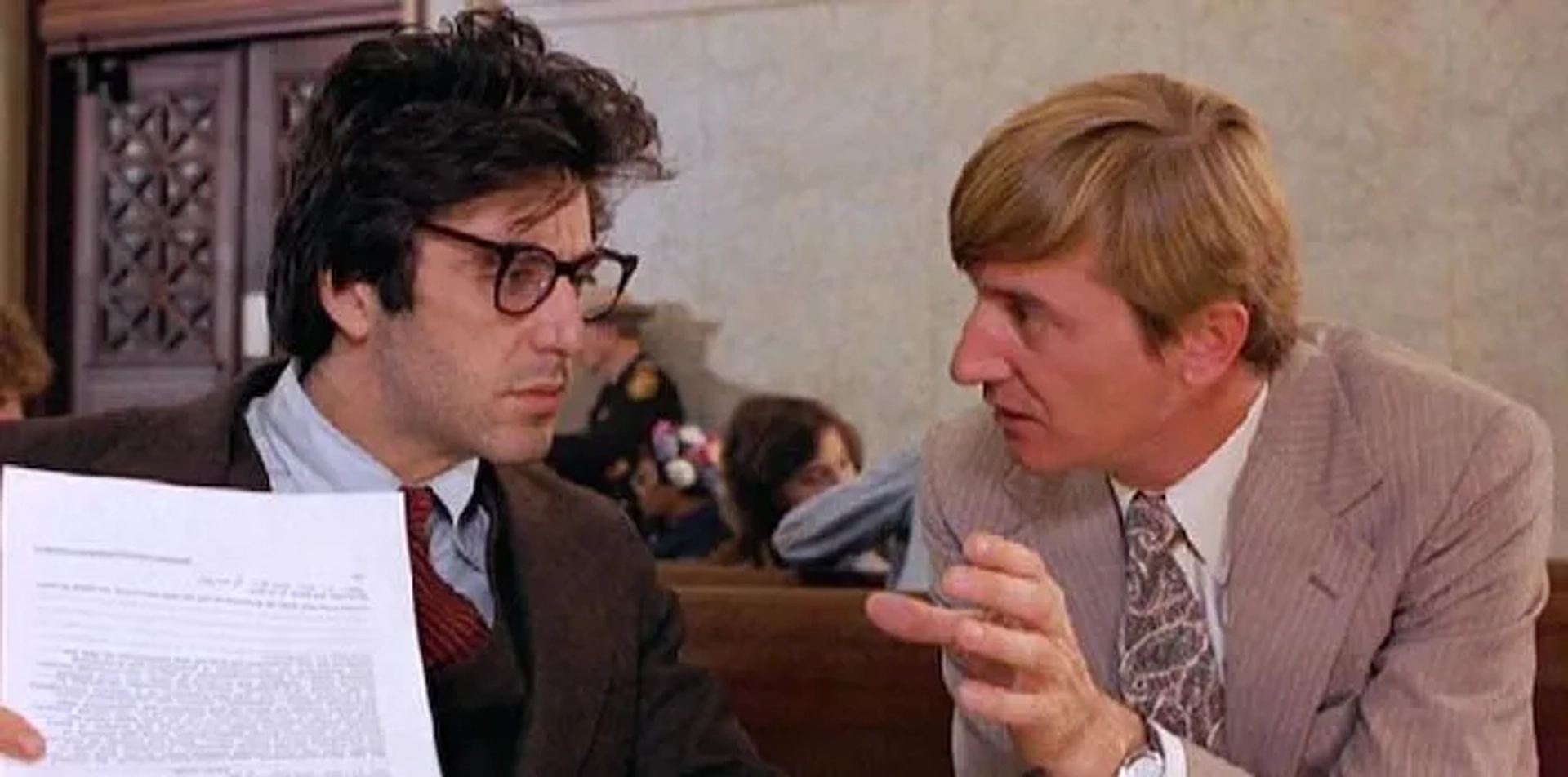 Al Pacino and Larry Bryggman in And Justice for All (1979)
