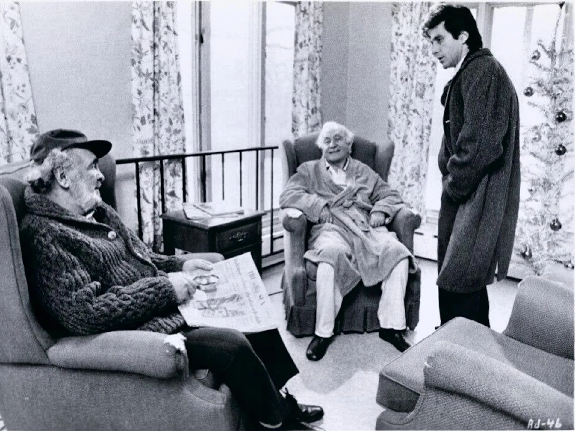 Al Pacino, Sam Levene, and Lee Strasberg in And Justice for All (1979)