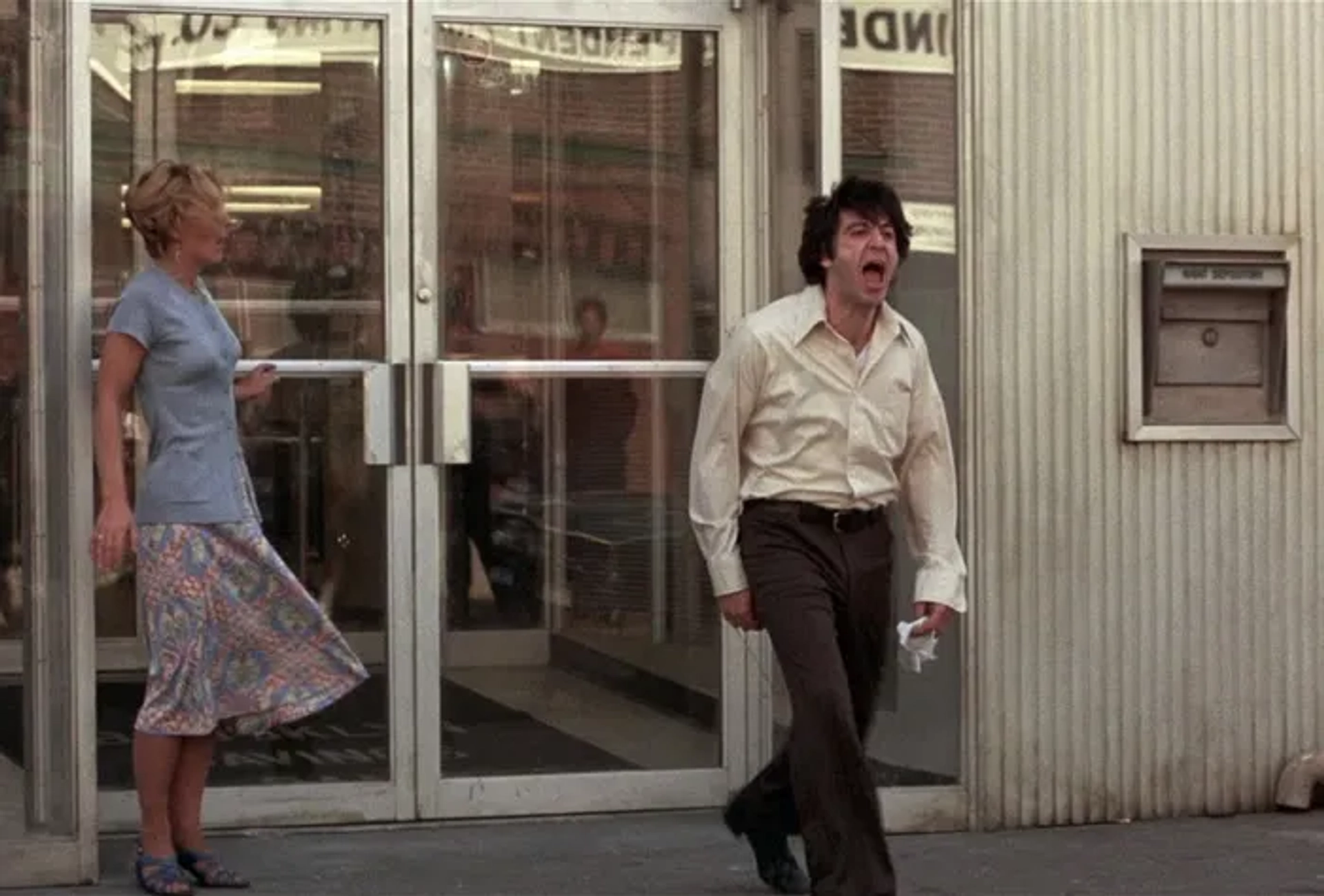 Al Pacino and Penelope Allen in Dog Day Afternoon (1975)