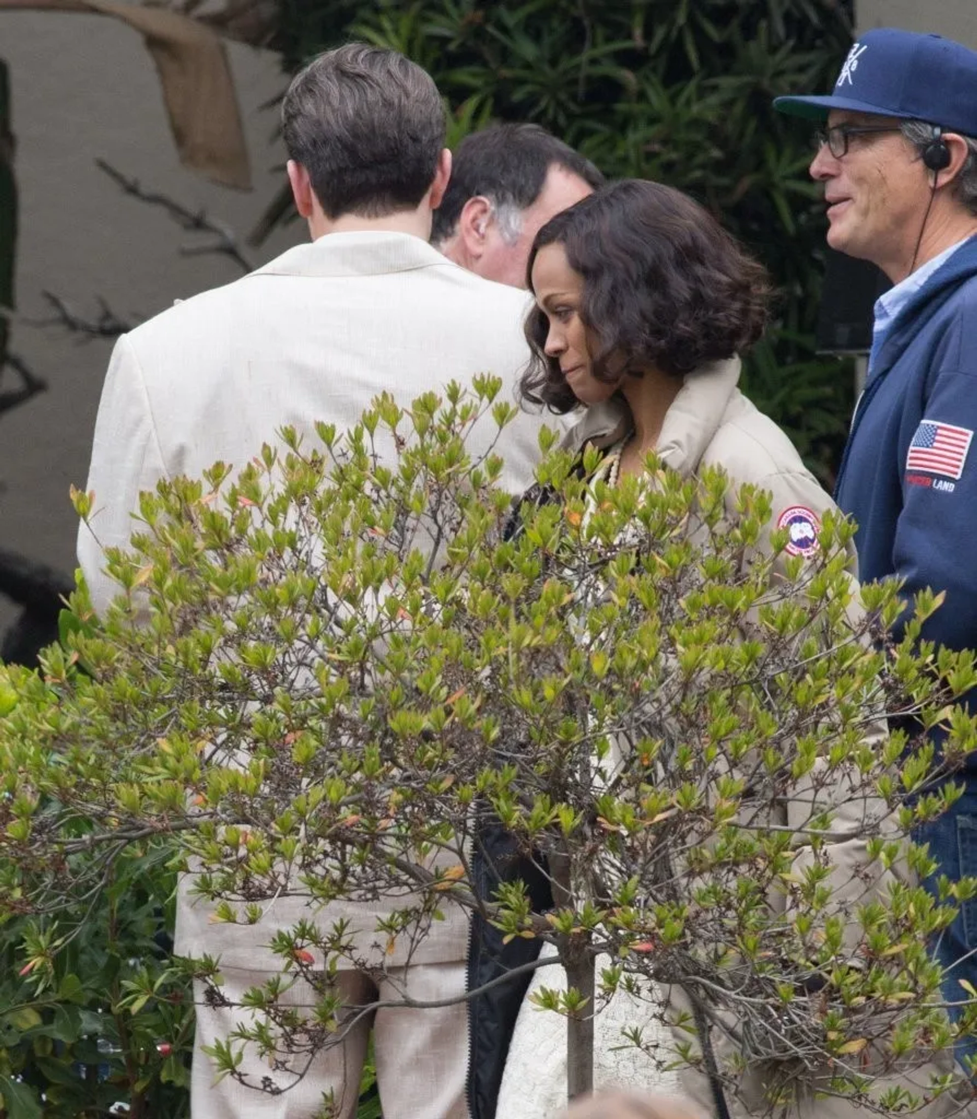 Ben Affleck and Zoe Saldana in Live by Night (2016)