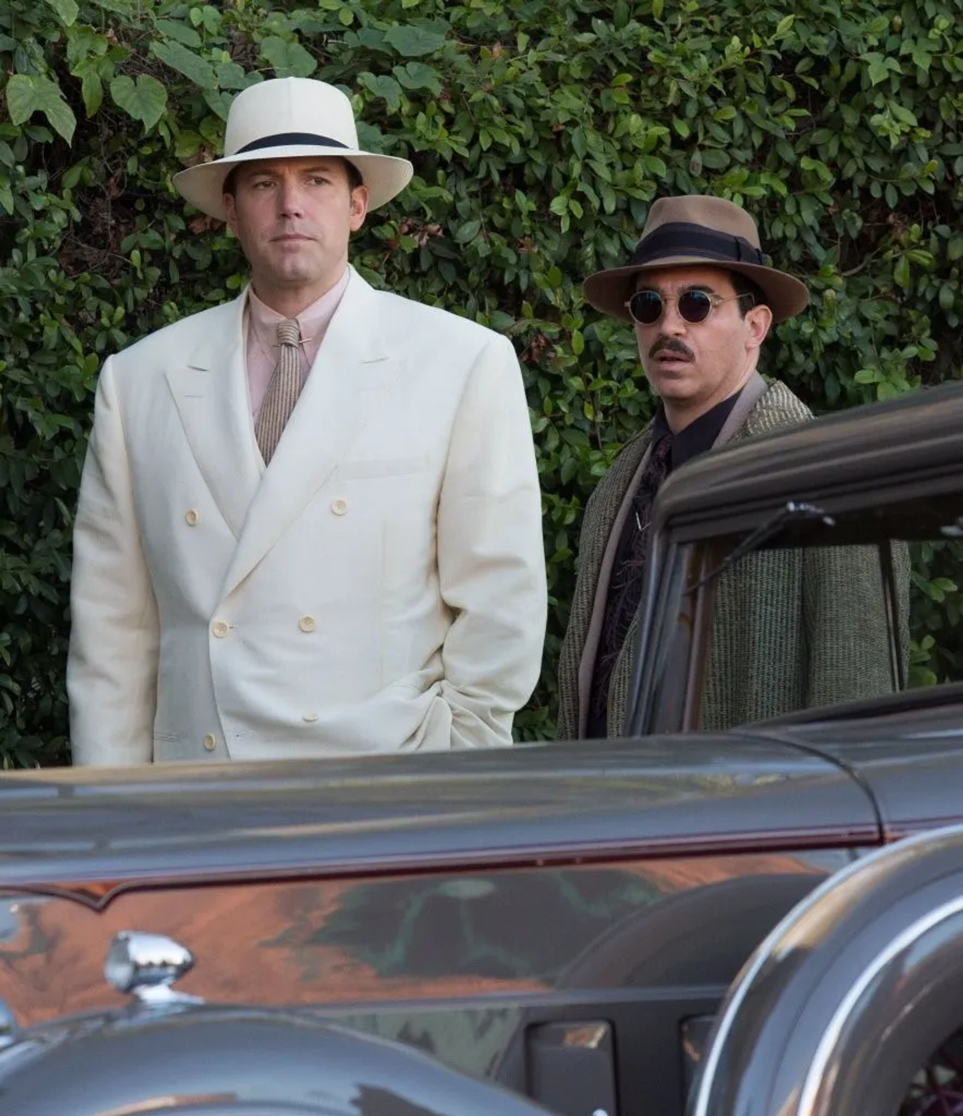 Ben Affleck and Chris Messina in Live by Night (2016)