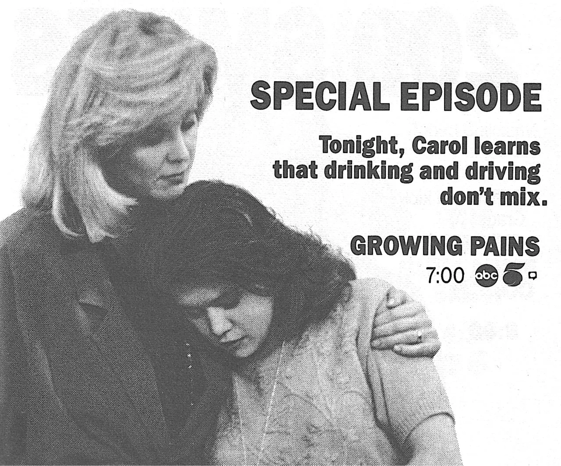 Joanna Kerns and Tracey Gold in Growing Pains (1985)