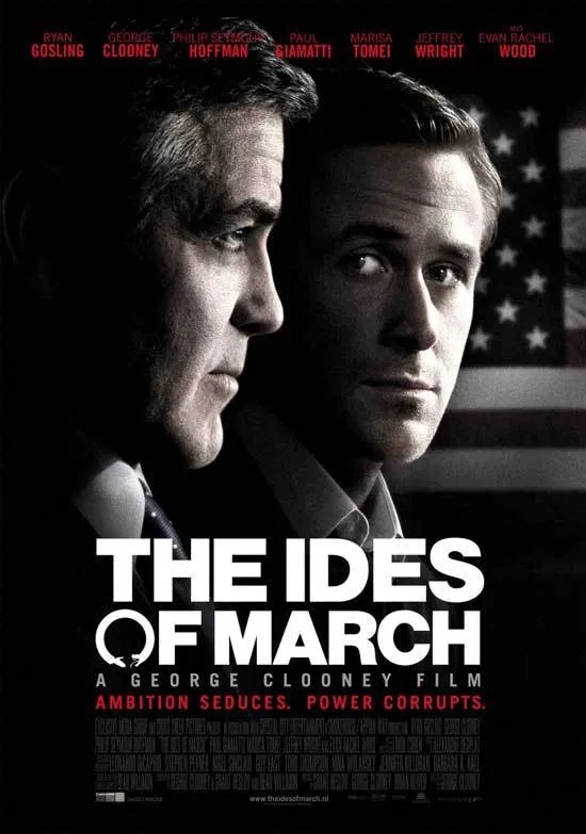 George Clooney and Ryan Gosling in The Ides of March (2011)