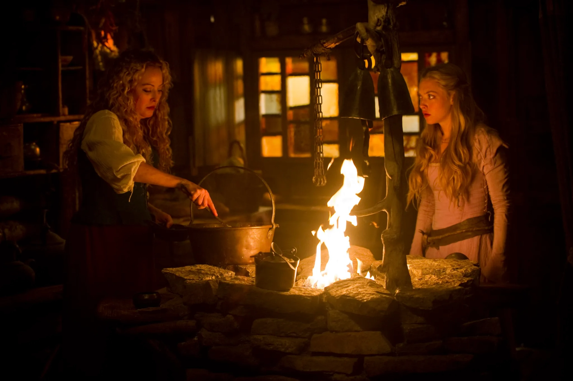 Virginia Madsen and Amanda Seyfried in Red Riding Hood (2011)