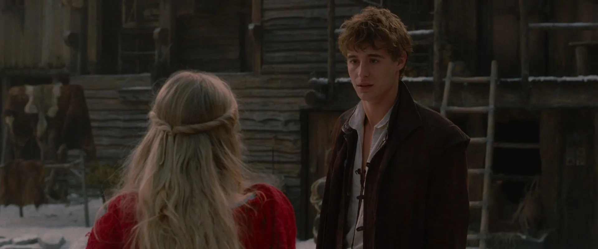 Amanda Seyfried and Max Irons in Red Riding Hood (2011)