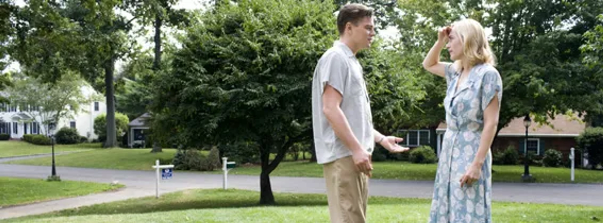 Leonardo DiCaprio and Kate Winslet in Revolutionary Road (2008)