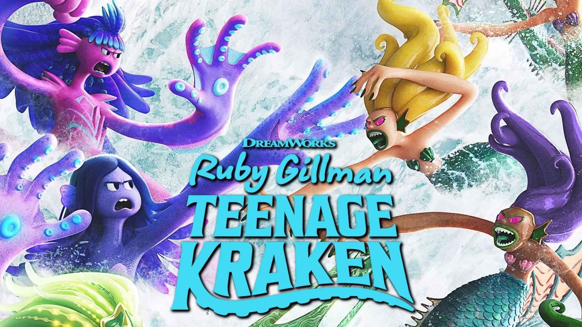 Jane Fonda, Toni Collette, and Lana Condor in Ruby Gillman: Teenage Kraken (2023)