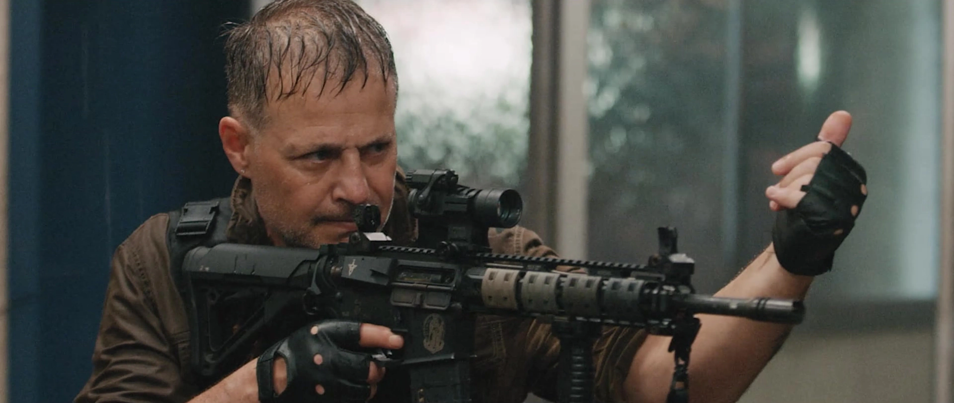 Louis Mandylor in The Flood (2023)