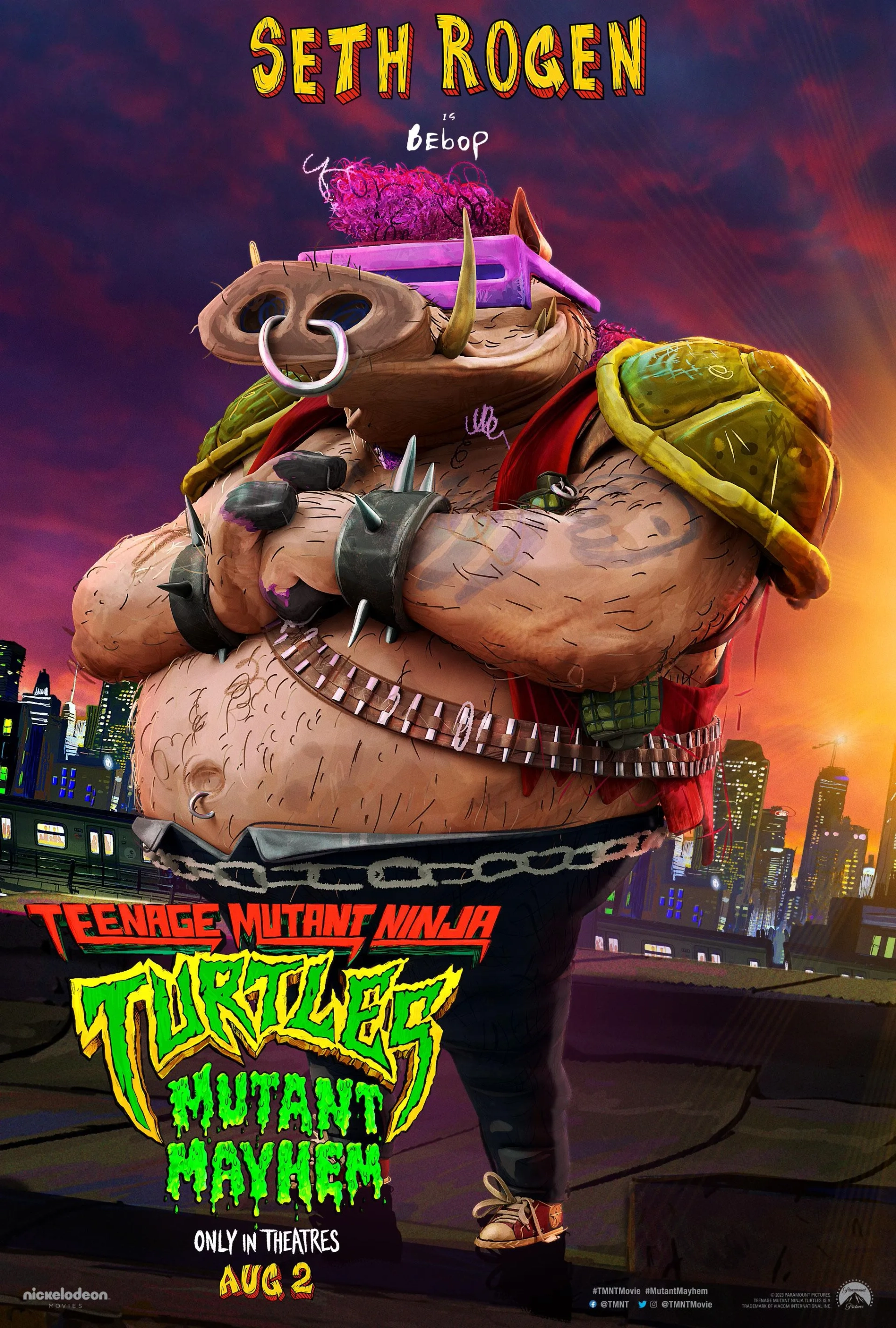 Seth Rogen in Teenage Mutant Ninja Turtles: Mutant Mayhem (2023)