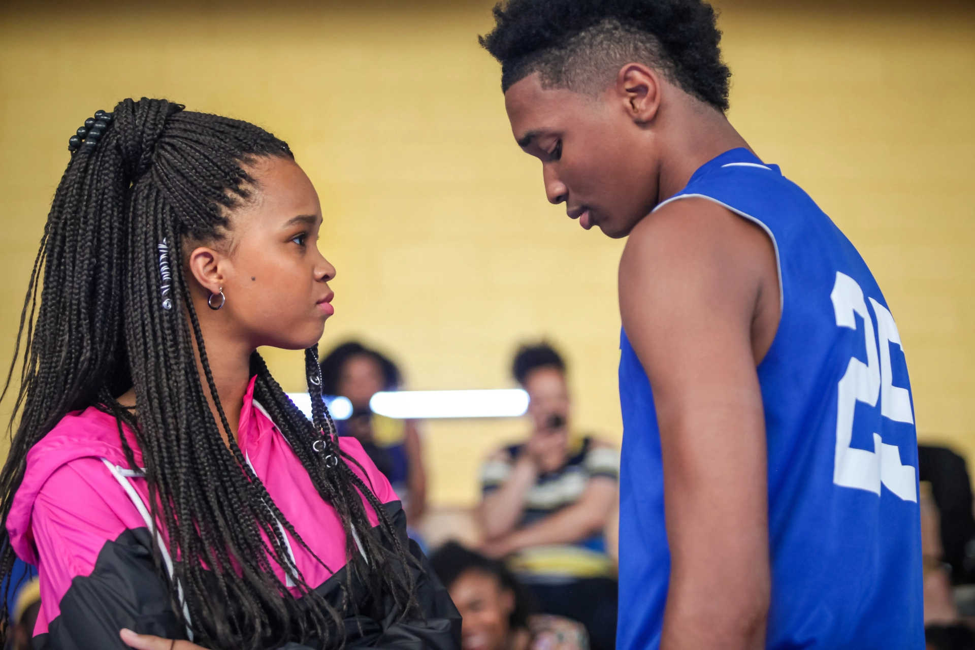 Isaiah R. Hill and Quvenzhané Wallis in Swagger: NBA (2021)