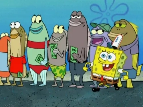 Clancy Brown, Dee Bradley Baker, Rodger Bumpass, Mark Fite, Sirena Irwin, Tom Kenny, and Jill Talley in SpongeBob SquarePants (1999)