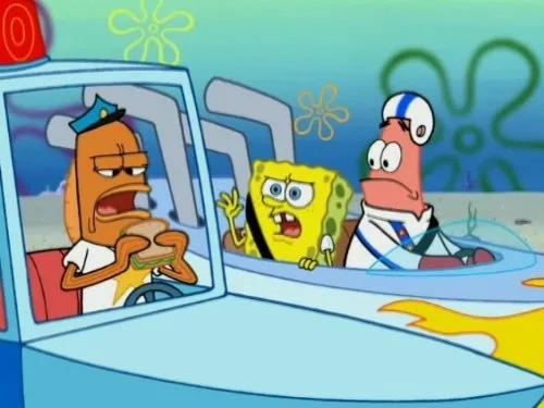 Dee Bradley Baker, Bill Fagerbakke, and Tom Kenny in SpongeBob SquarePants (1999)