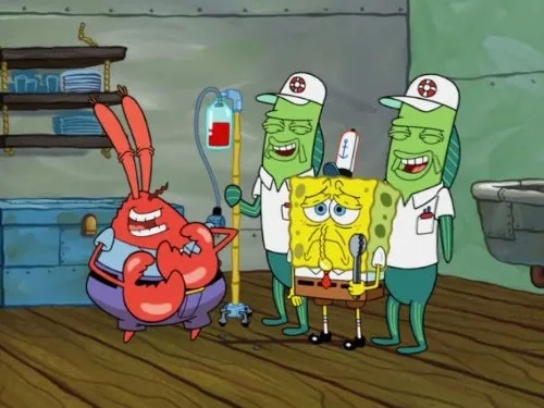 Clancy Brown, Dee Bradley Baker, Mark Fite, and Tom Kenny in SpongeBob SquarePants (1999)