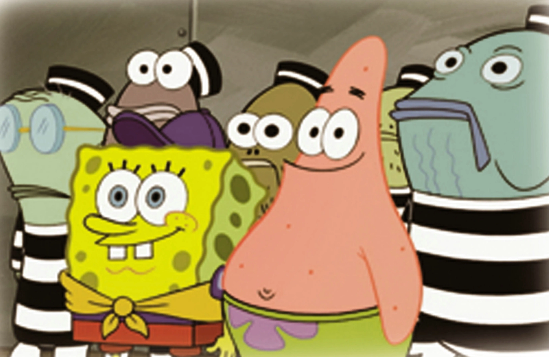 Dee Bradley Baker, Bill Fagerbakke, Mark Fite, and Tom Kenny in SpongeBob SquarePants (1999)