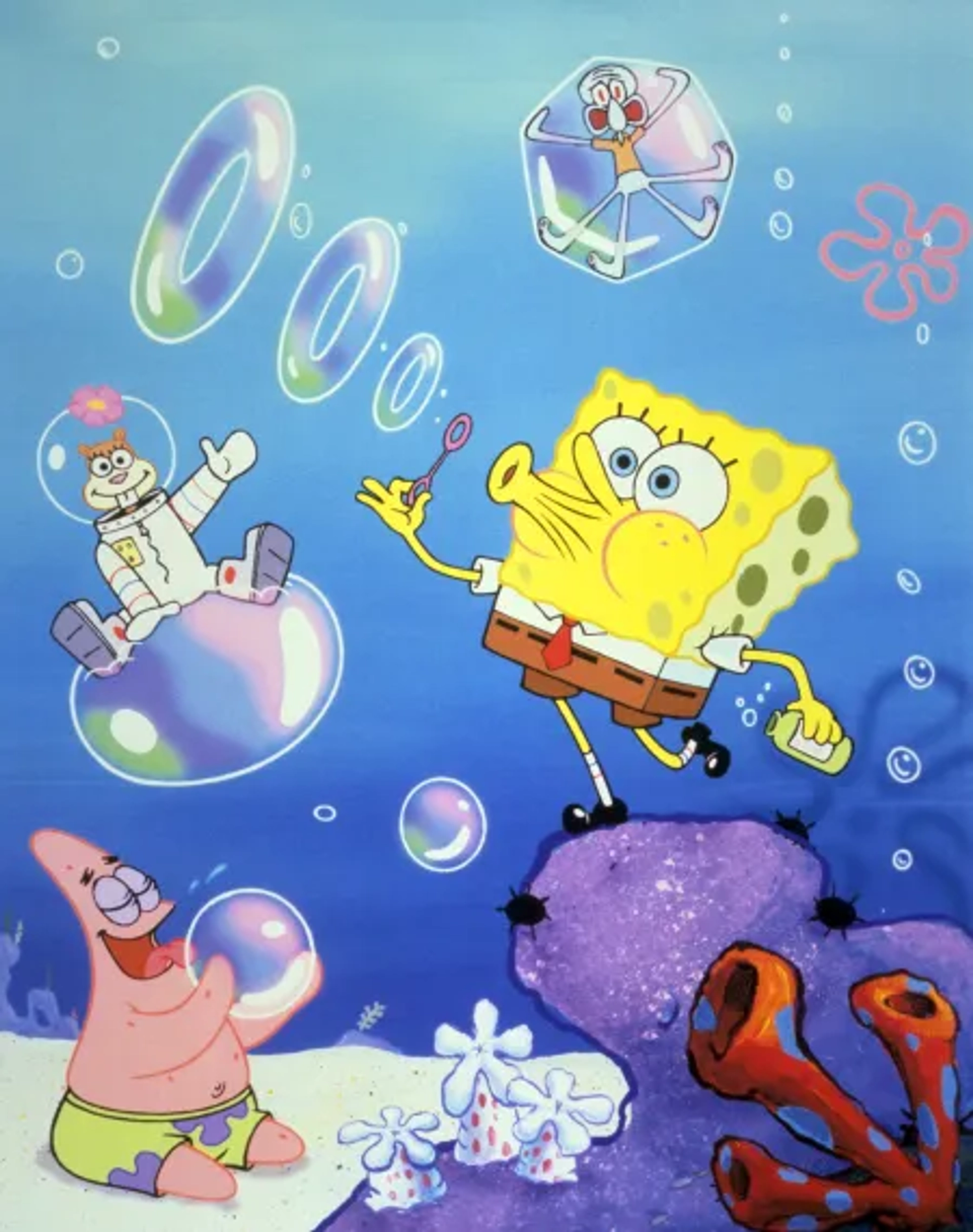 Bill Fagerbakke, Tom Kenny, and Carolyn Lawrence in SpongeBob SquarePants (1999)